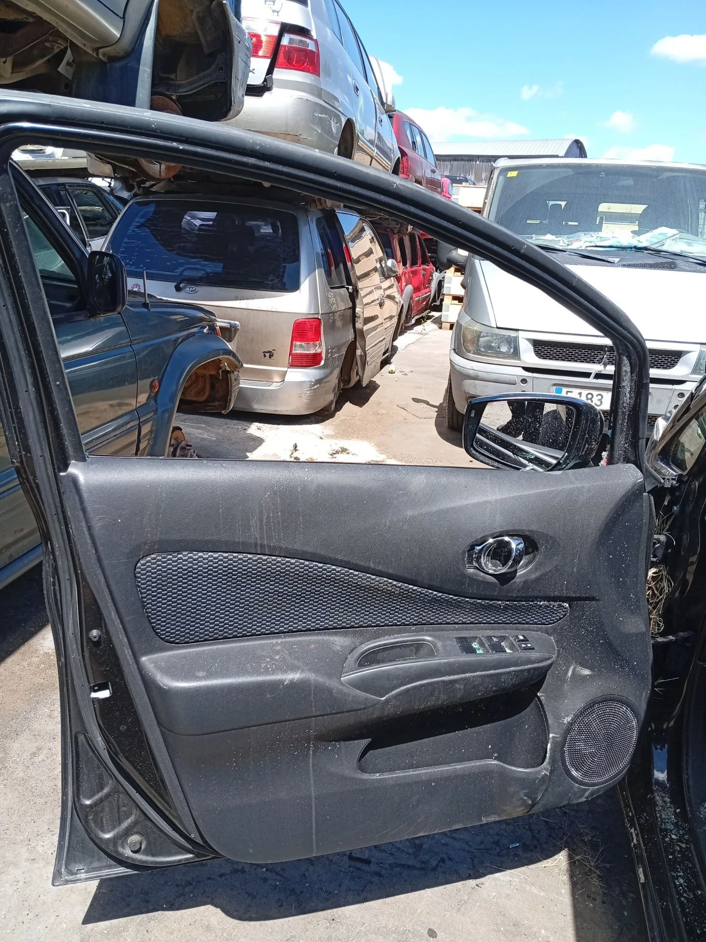 Elevalunas Delantero Izquierdo para Nissan Note (E12)