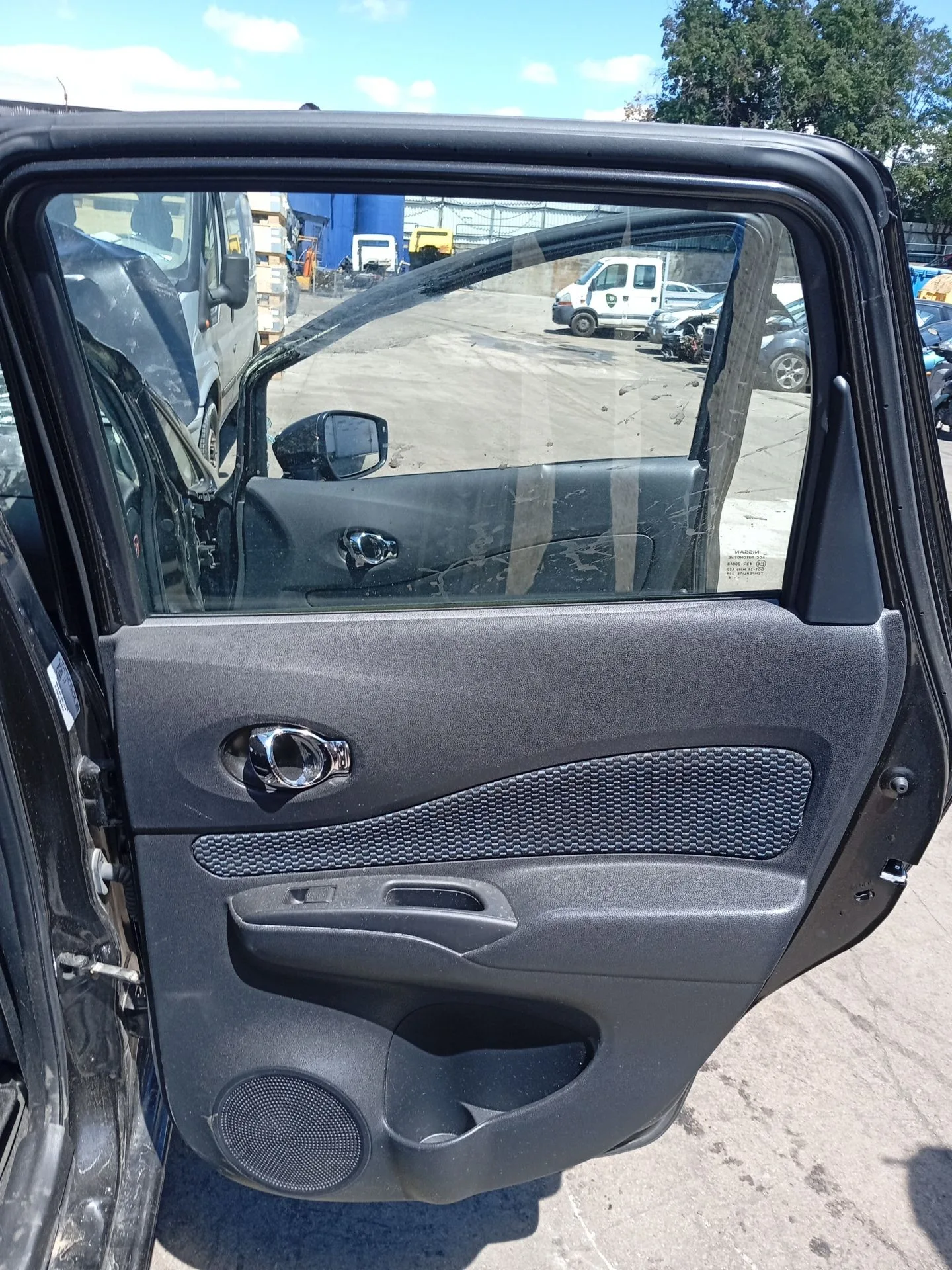 Elevalunas Trasero Derecho para Nissan Note (E12)