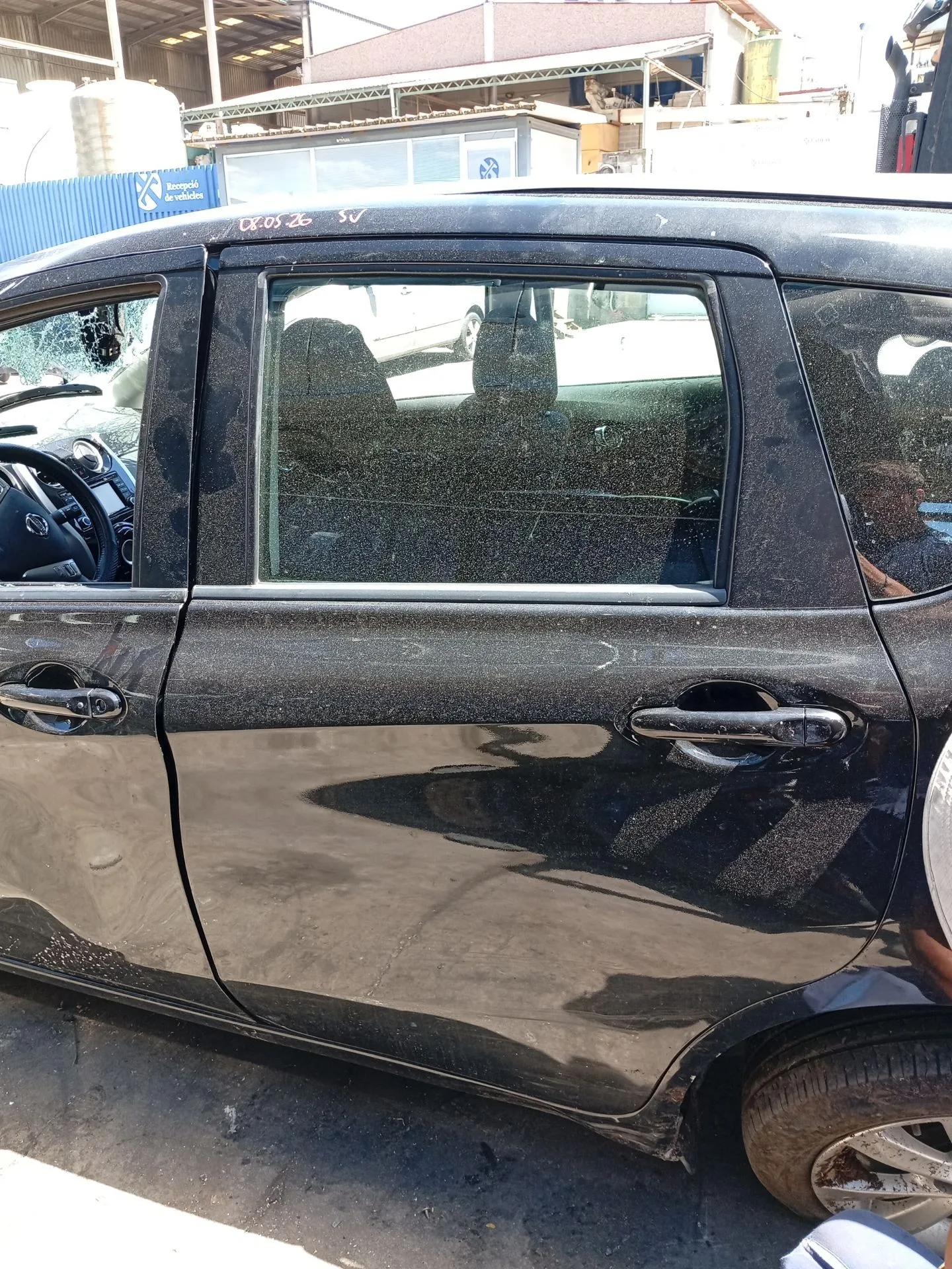 Puerta Trasera Izquierda para Nissan Note (E12)