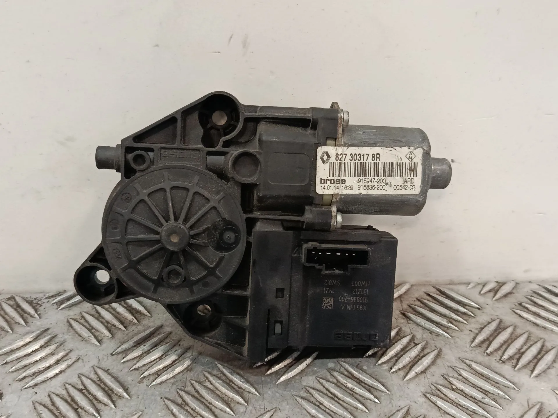 Motor Elevalunas Trasero Derecho para Renault Scenic Iii