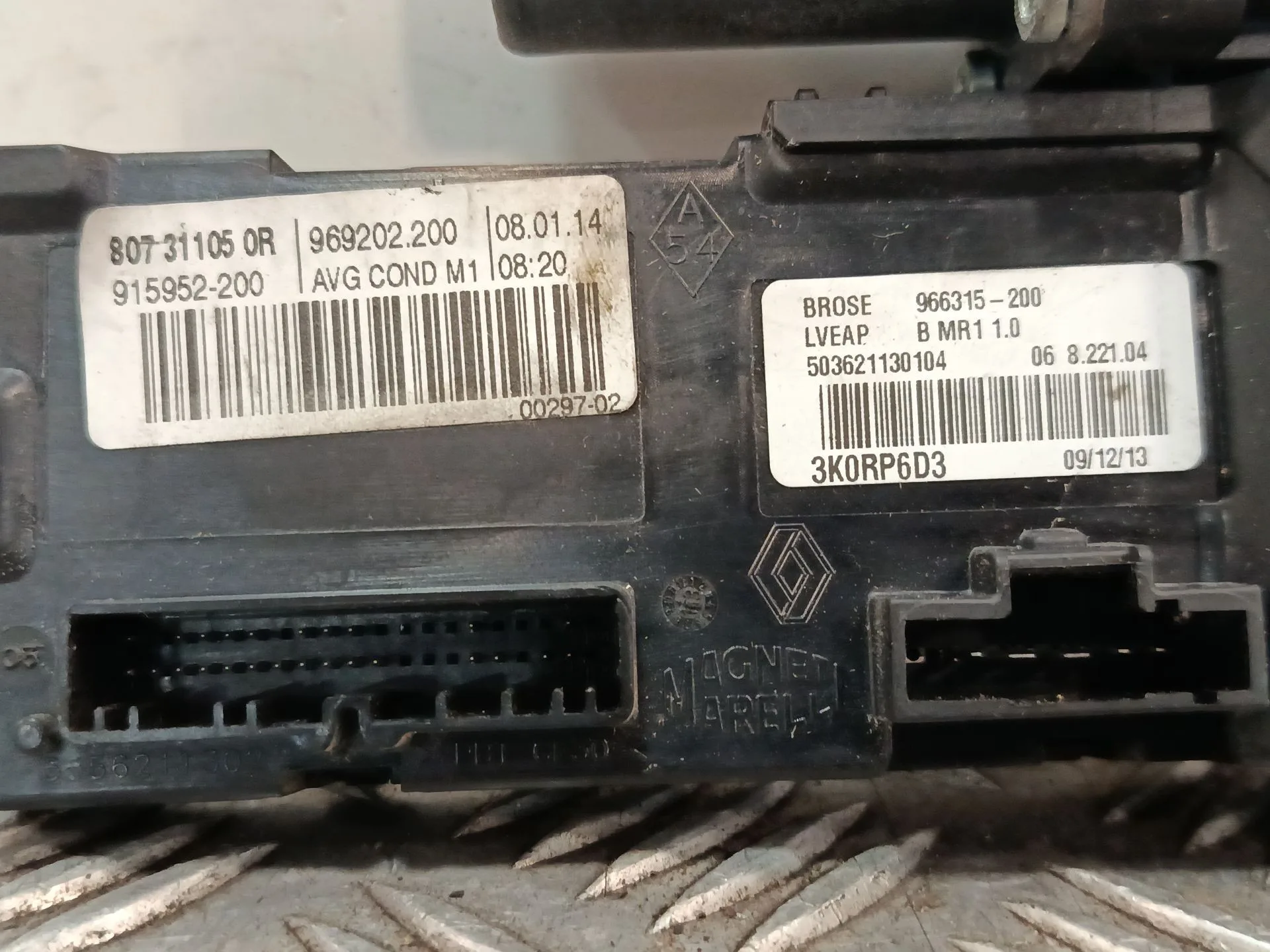 Motor Elevalunas Delantero Izquierdo para Renault Scenic Iii