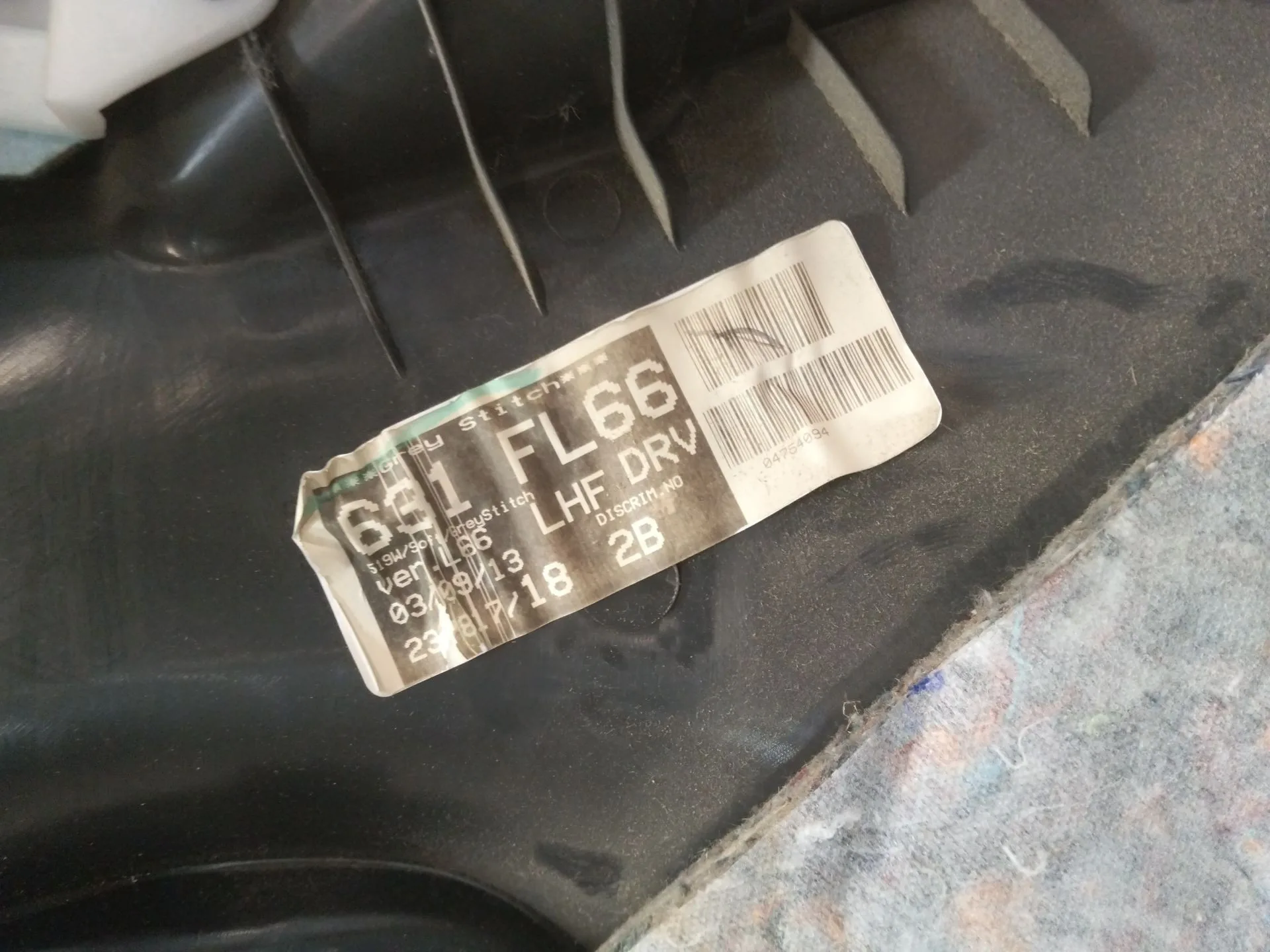 Guarnecido Puerta Delantera Izquierda para Toyota Auris (_E18_)
