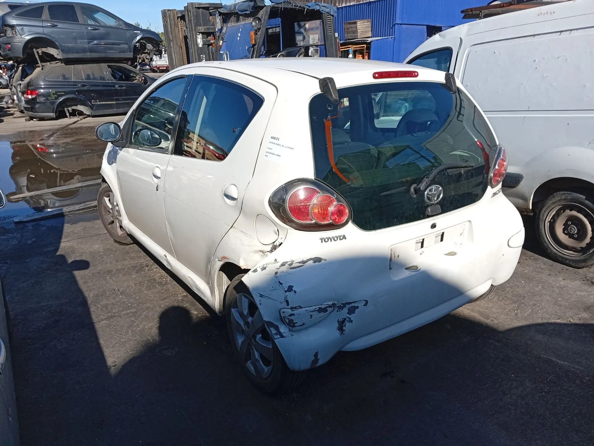 Amortiguador Trasero Izquierdo para Toyota Aygo (_B1_)