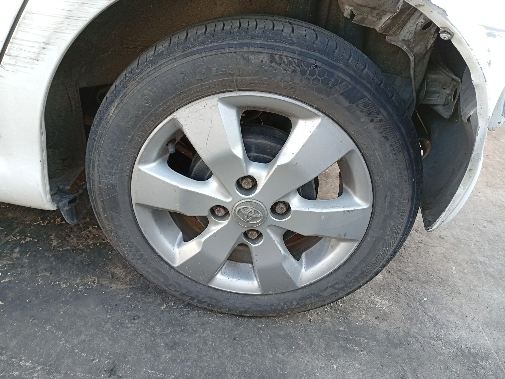 Mangueta Trasera Izquierda para Toyota Aygo (_B1_)