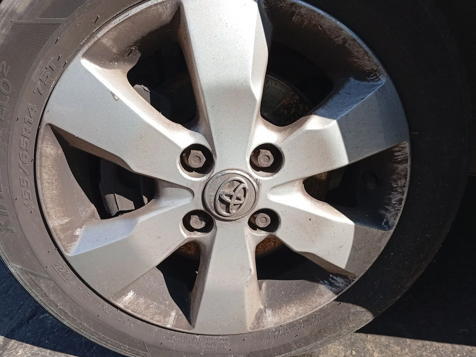 Pinza Freno Delantera Izquierda para Toyota Aygo (_B1_)