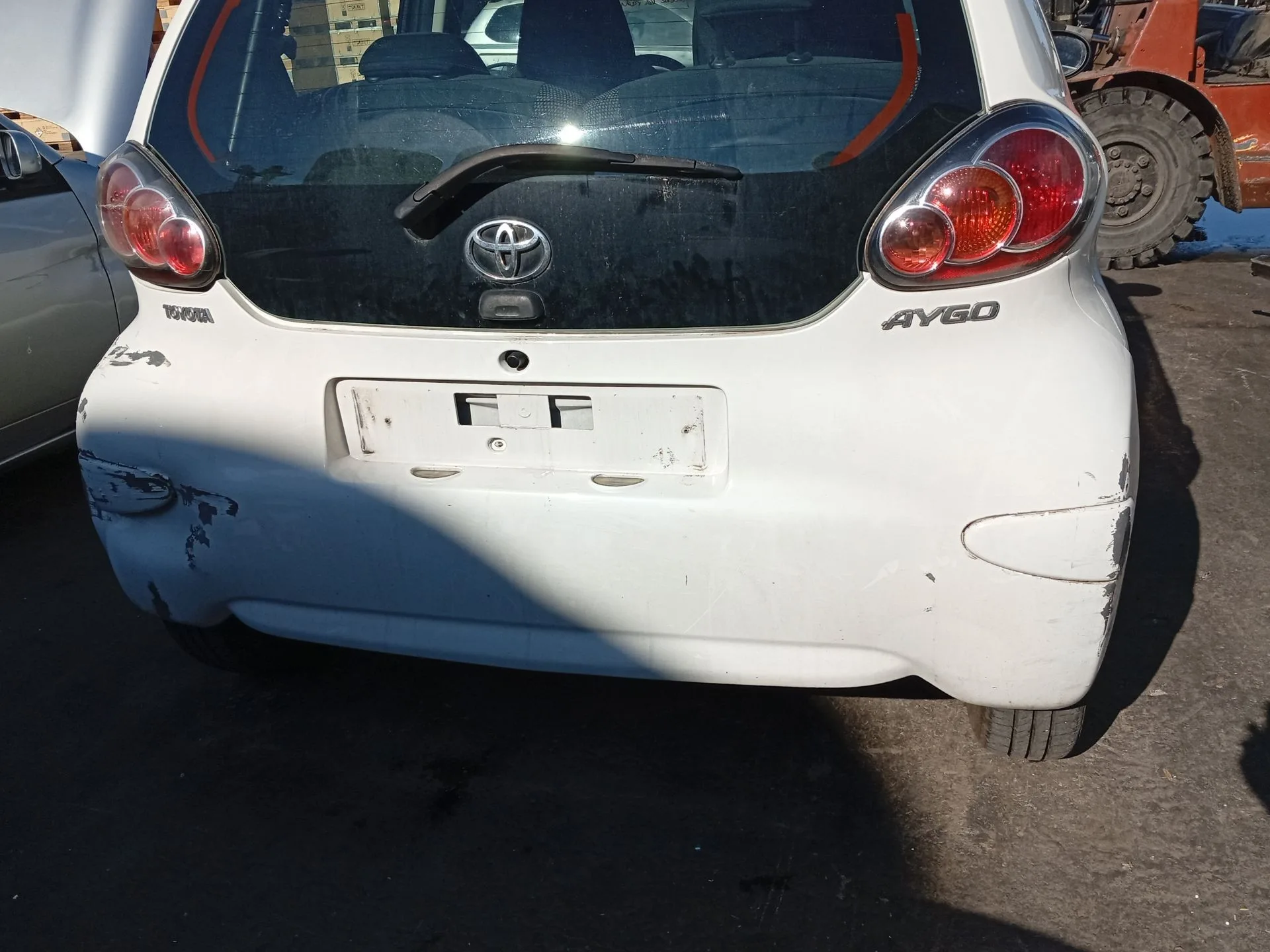Refuerzo Paragolpes Trasero para Toyota Aygo (_B1_)