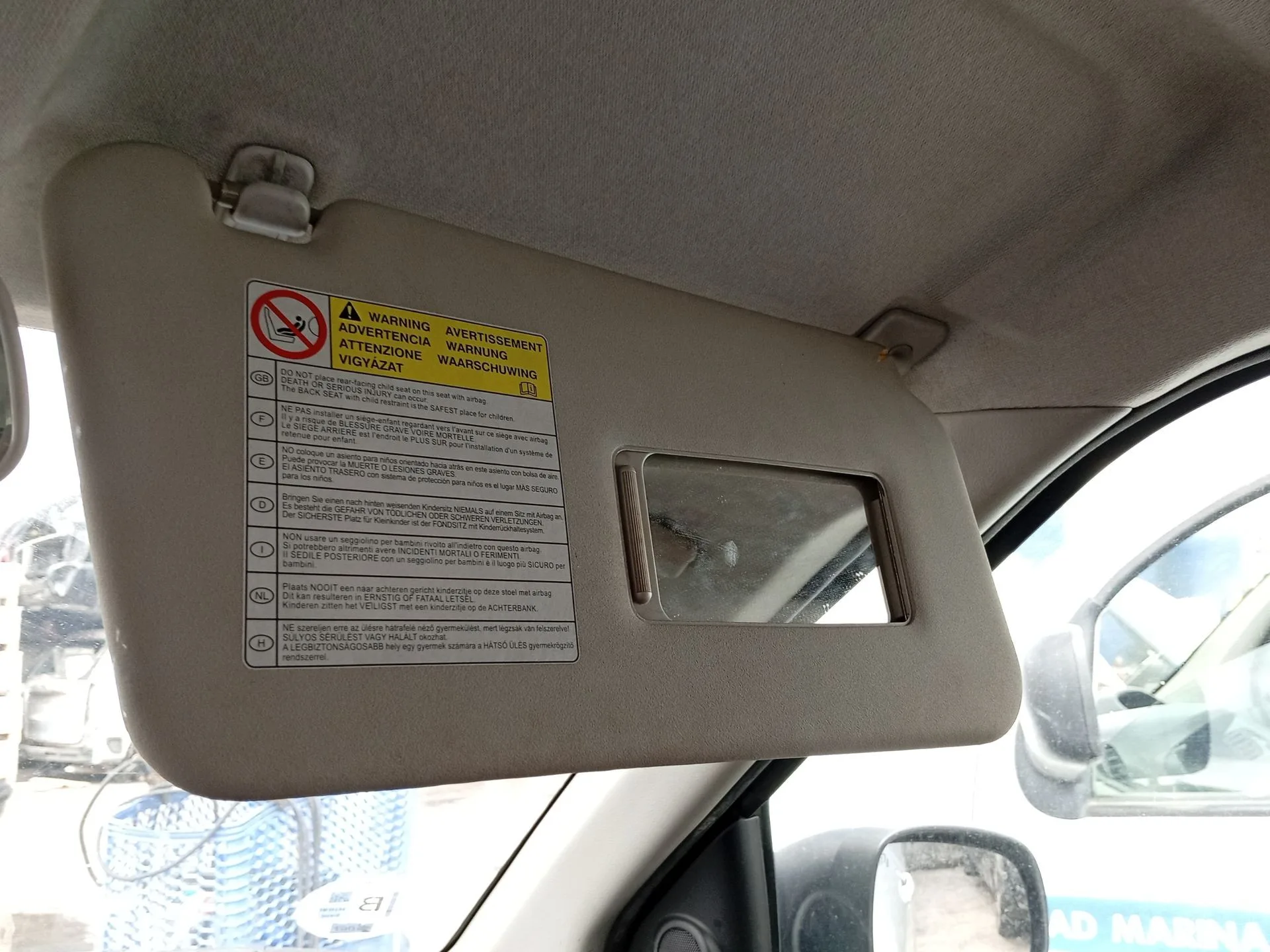 Parasol Derecho para Suzuki Swift Iii (Mz, Ez)