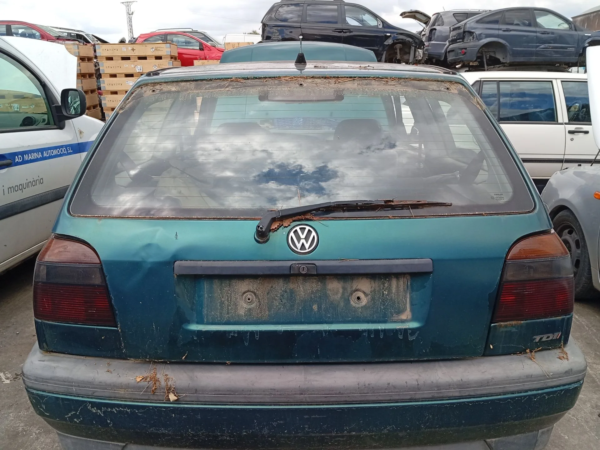Motor Limpia Trasero para Volkswagen Golf Iii (1H1)