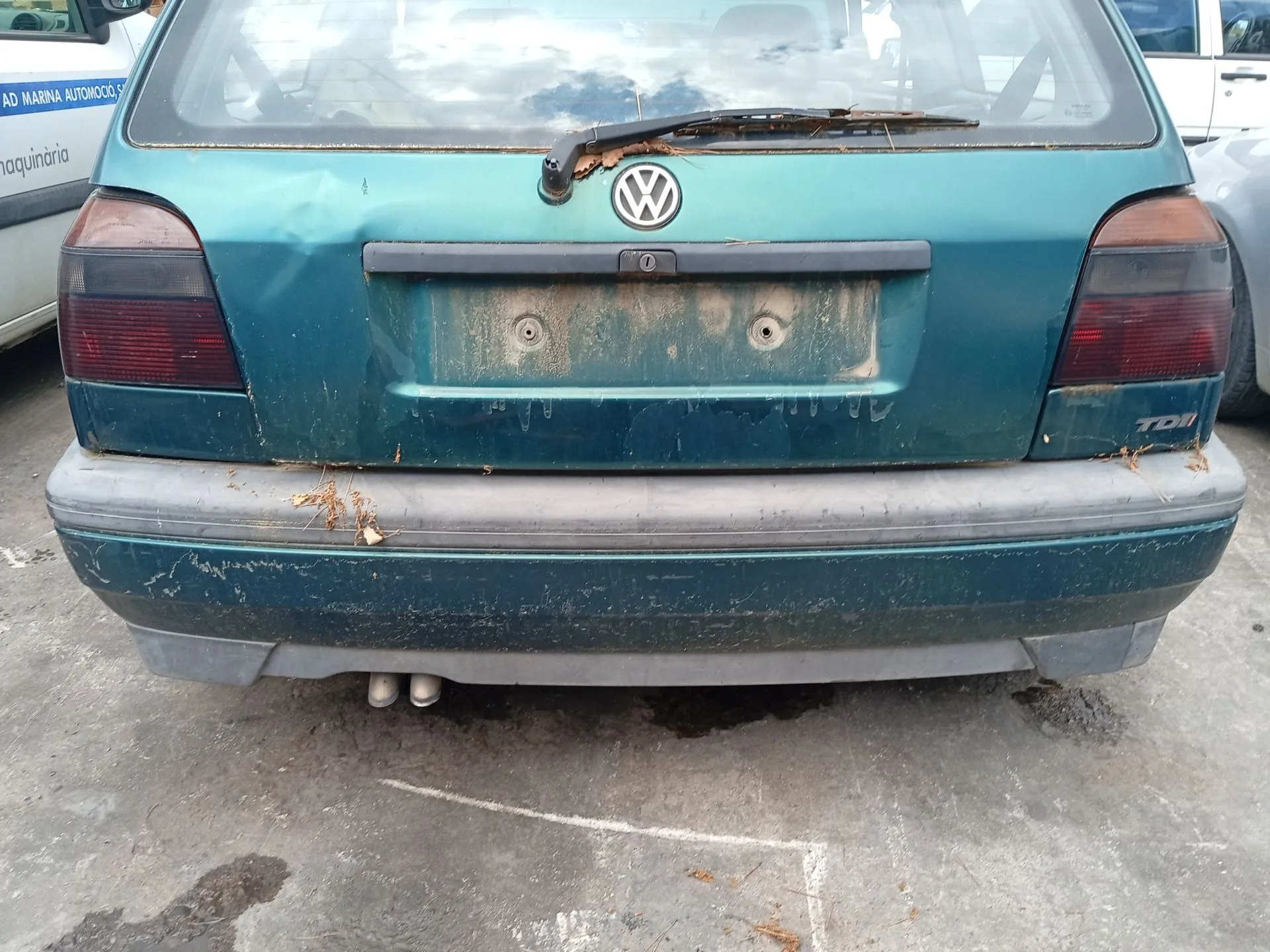 Paragolpes Trasero para Volkswagen Golf Iii (1H1)