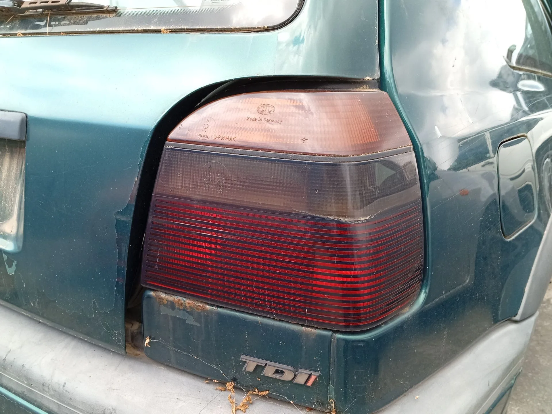 Piloto Trasero Derecho para Volkswagen Golf Iii (1H1)