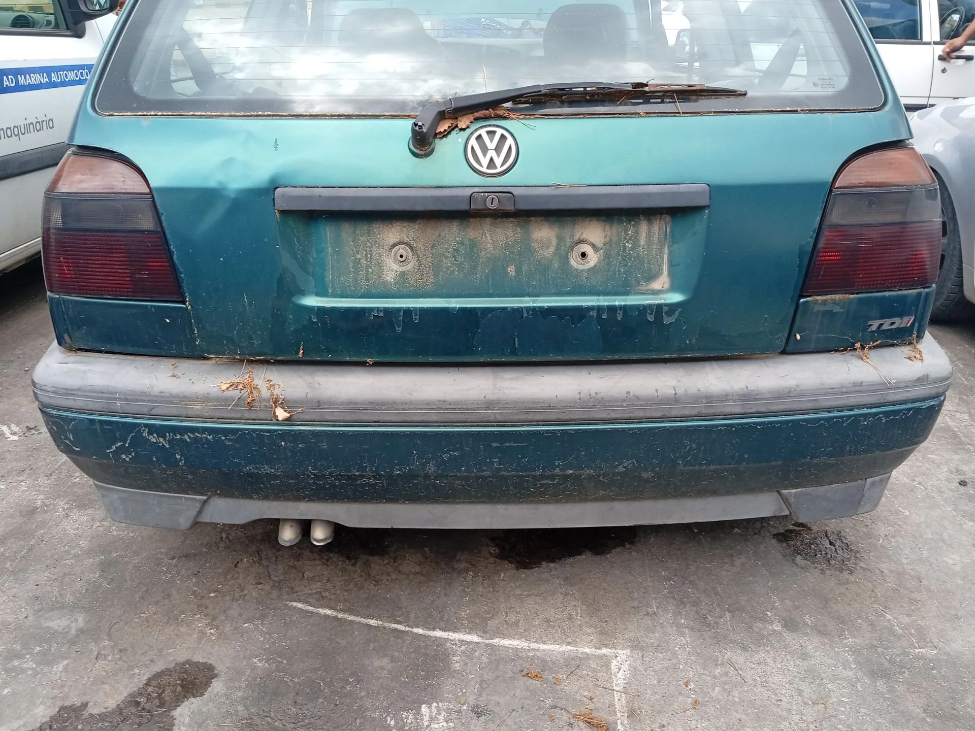 Refuerzo Paragolpes Trasero para Volkswagen Golf Iii (1H1)