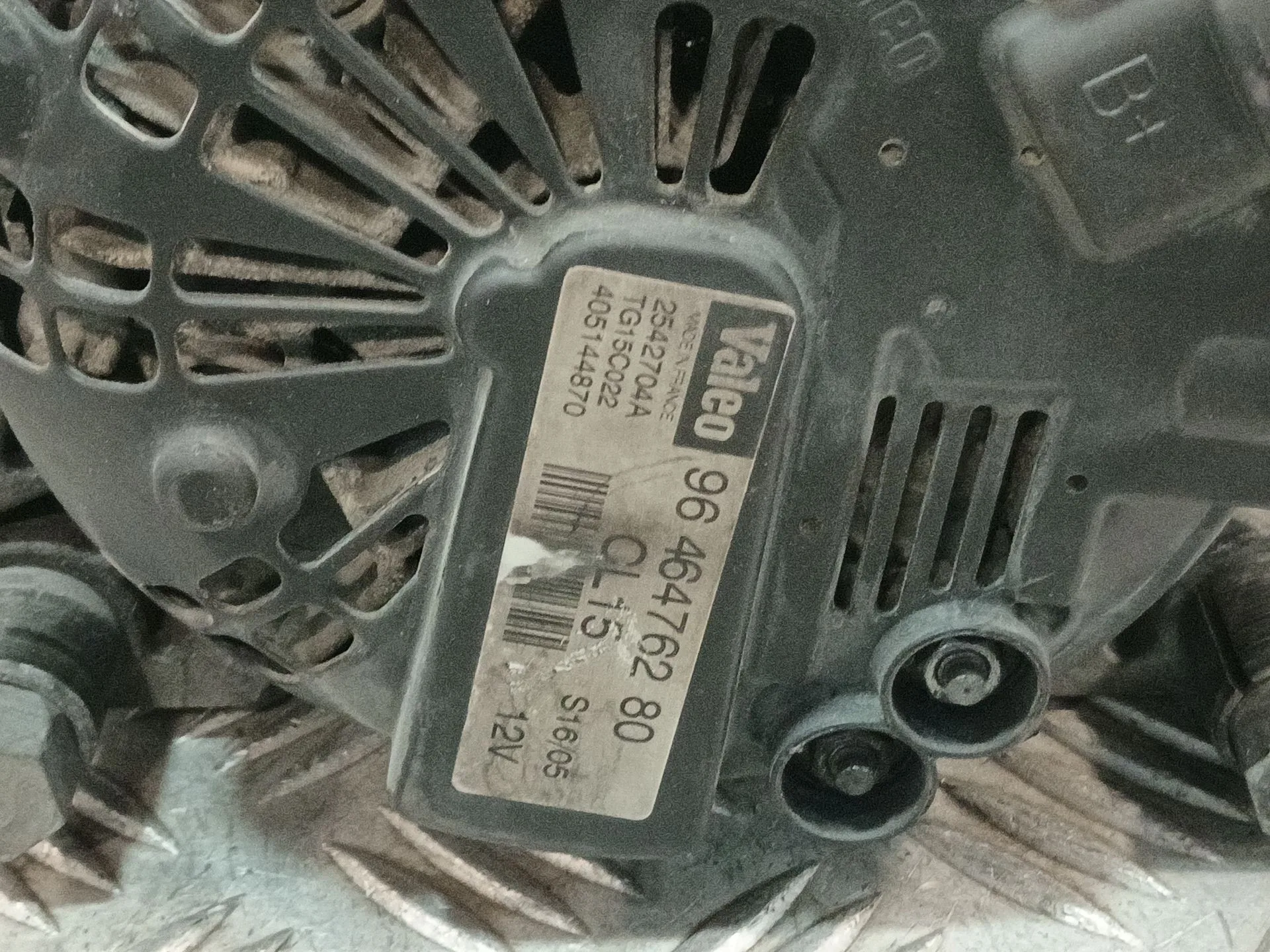 Alternador para Peugeot 1007 (Km_)