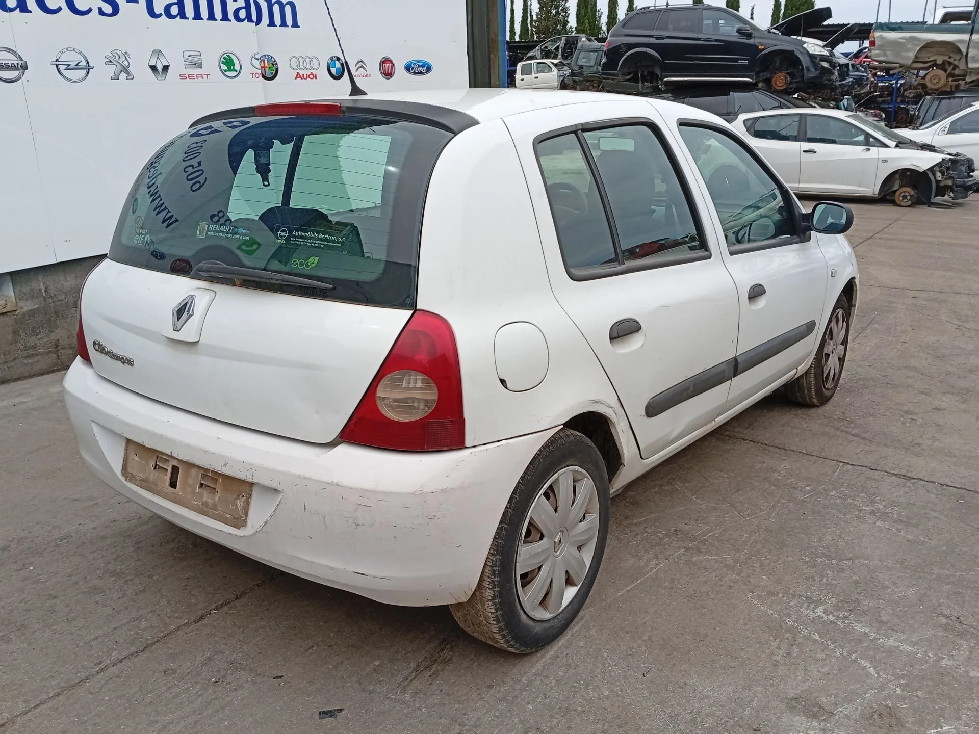 Amortiguador Trasero Derecho para Renault Clio Ii (Bb_, Cb_)