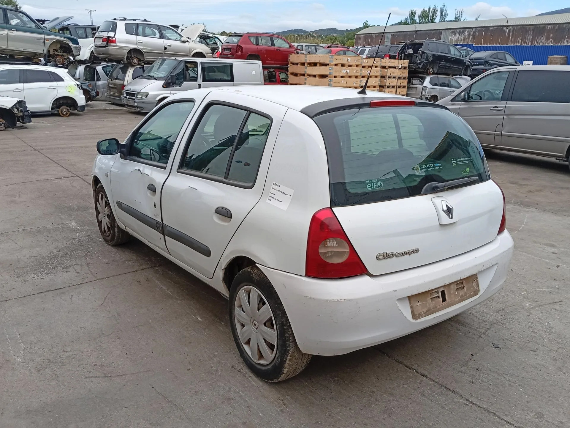 Barra Estabilizadora Trasera para Renault Clio Ii (Bb_, Cb_)