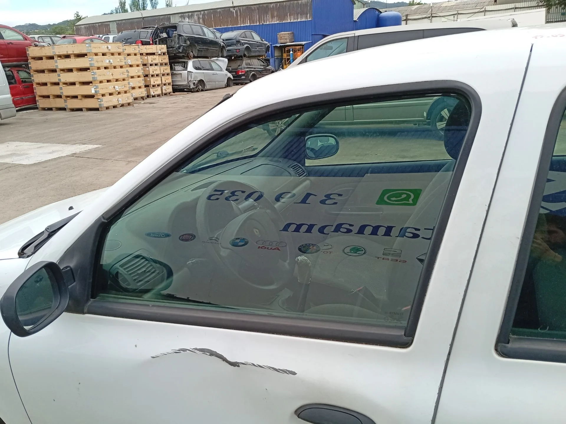 Luna Delantera Izquierda para Renault Clio Ii (Bb_, Cb_)