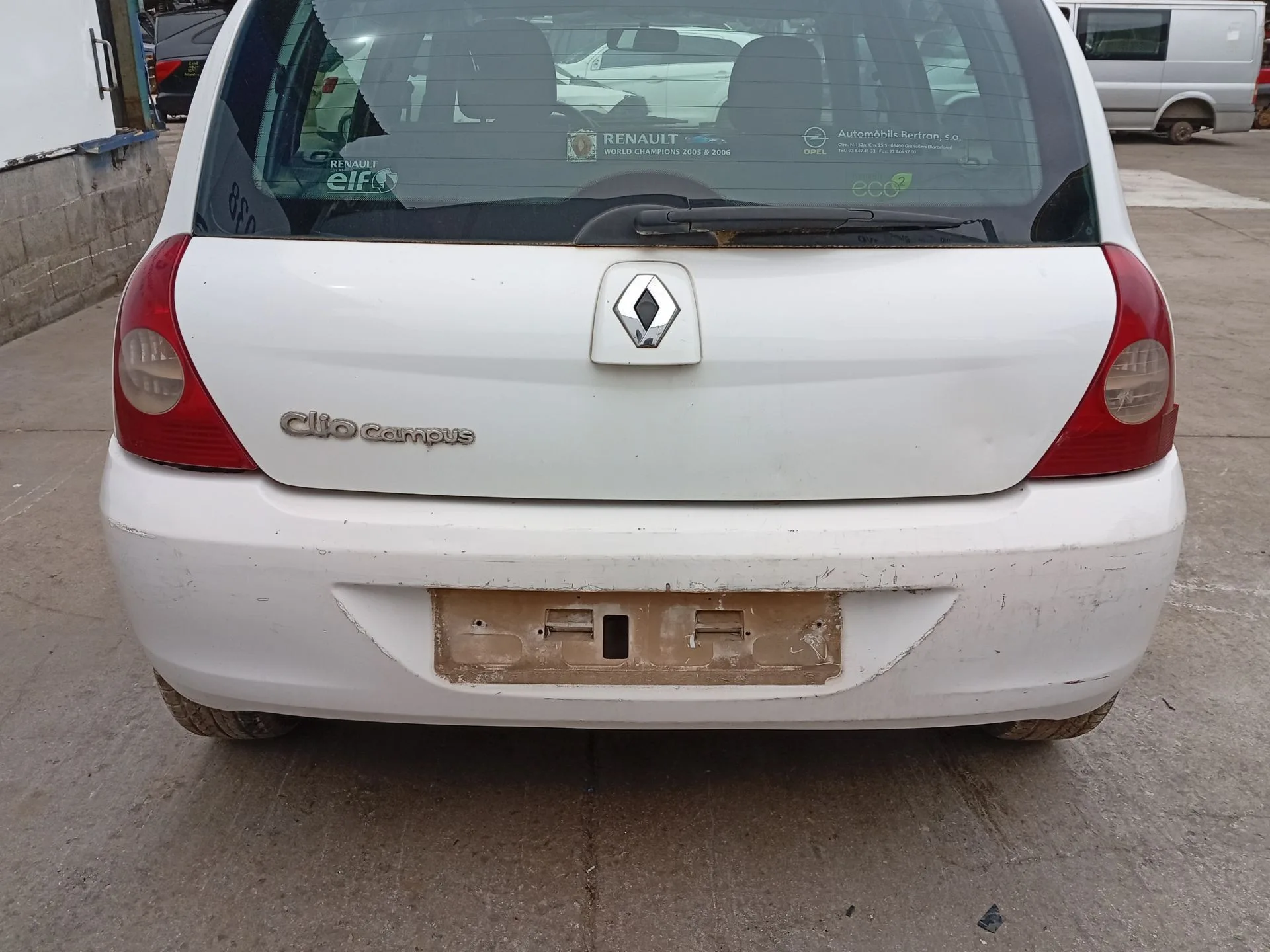 Paragolpes Trasero para Renault Clio Ii (Bb_, Cb_)