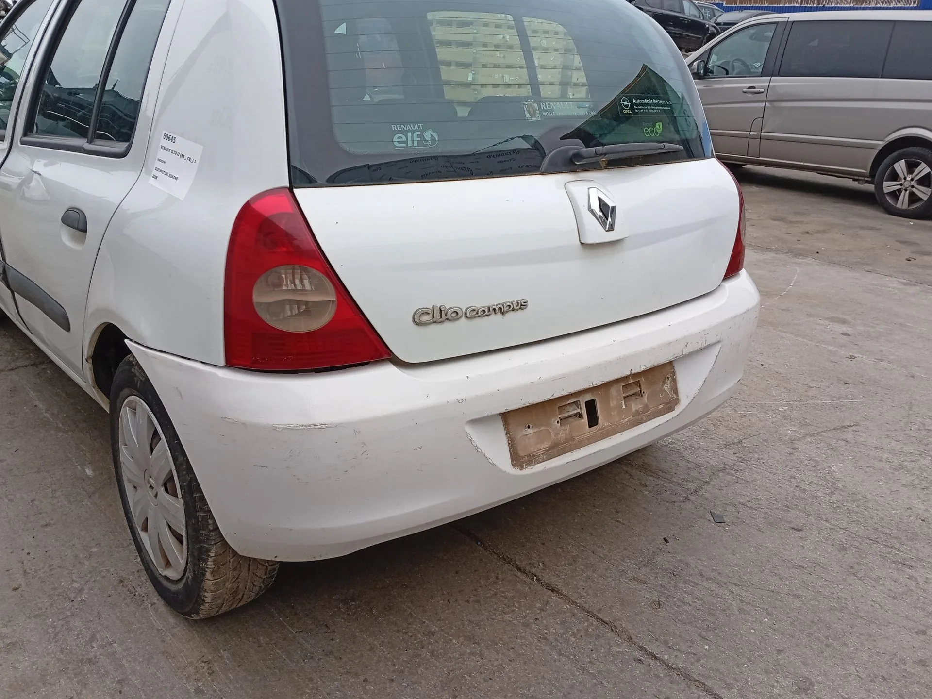 Paragolpes Trasero para Renault Clio Ii (Bb_, Cb_)