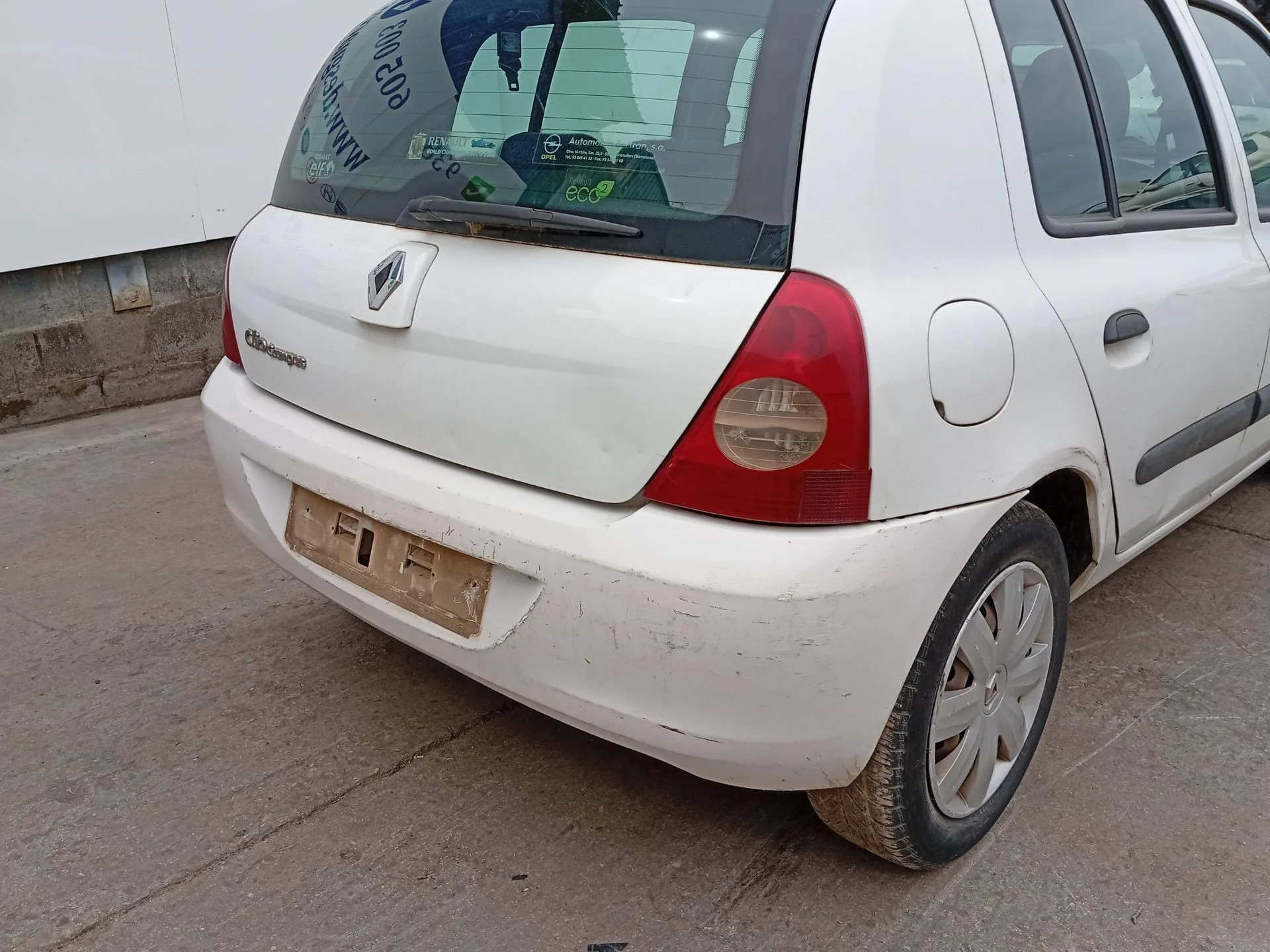 Paragolpes Trasero para Renault Clio Ii (Bb_, Cb_)
