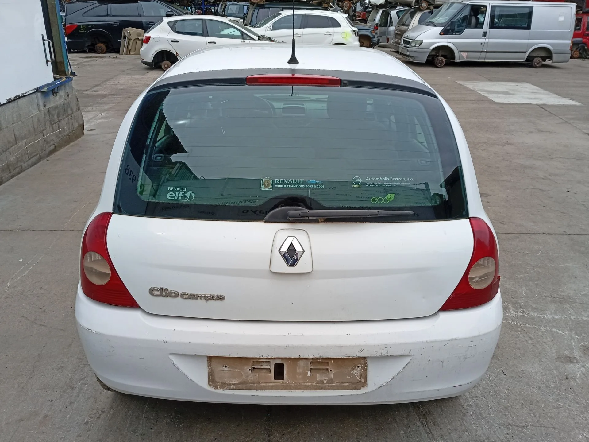Porton Trasero para Renault Clio Ii (Bb_, Cb_)