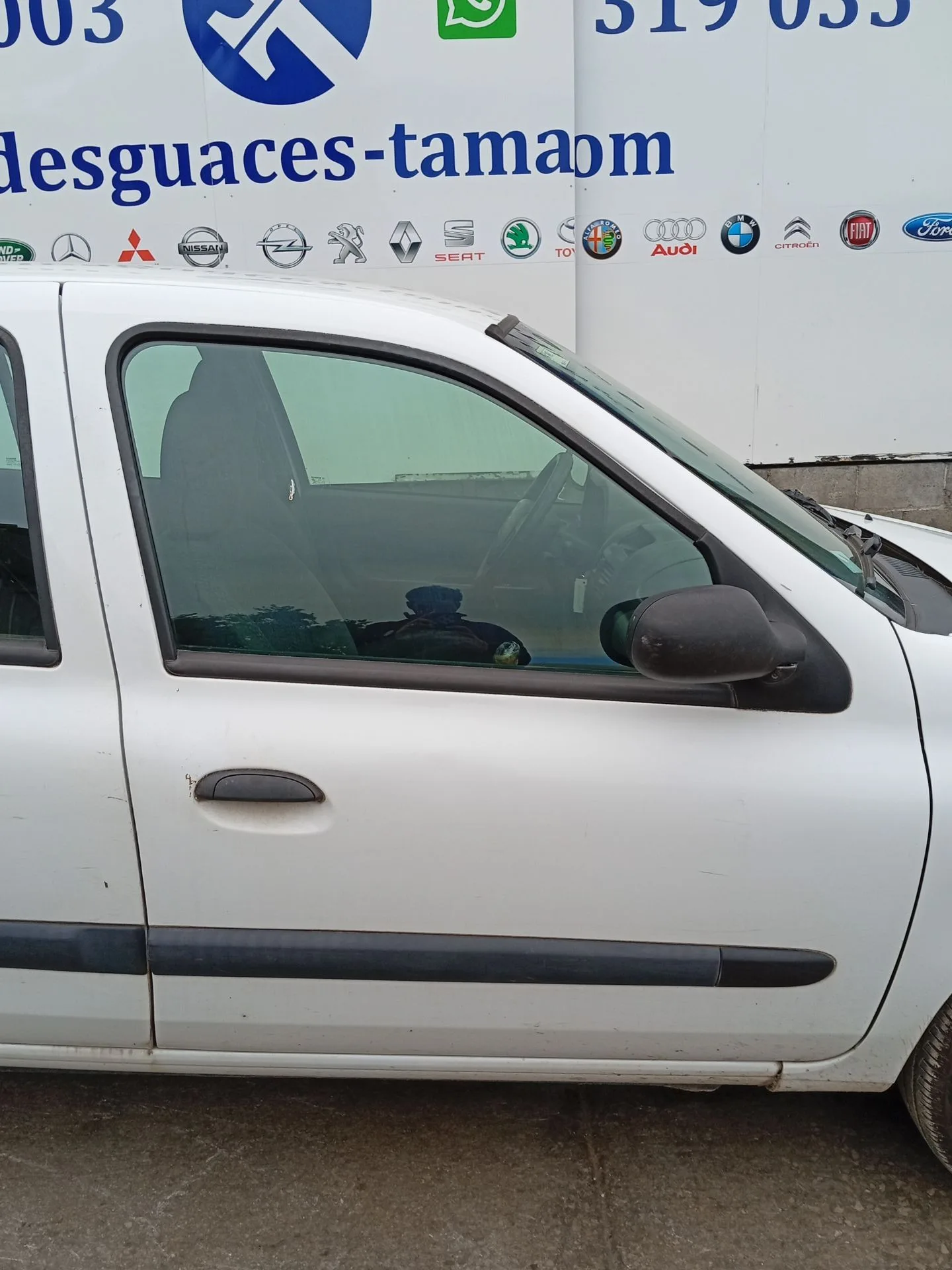 Puerta Delantera Derecha para Renault Clio Ii (Bb_, Cb_)