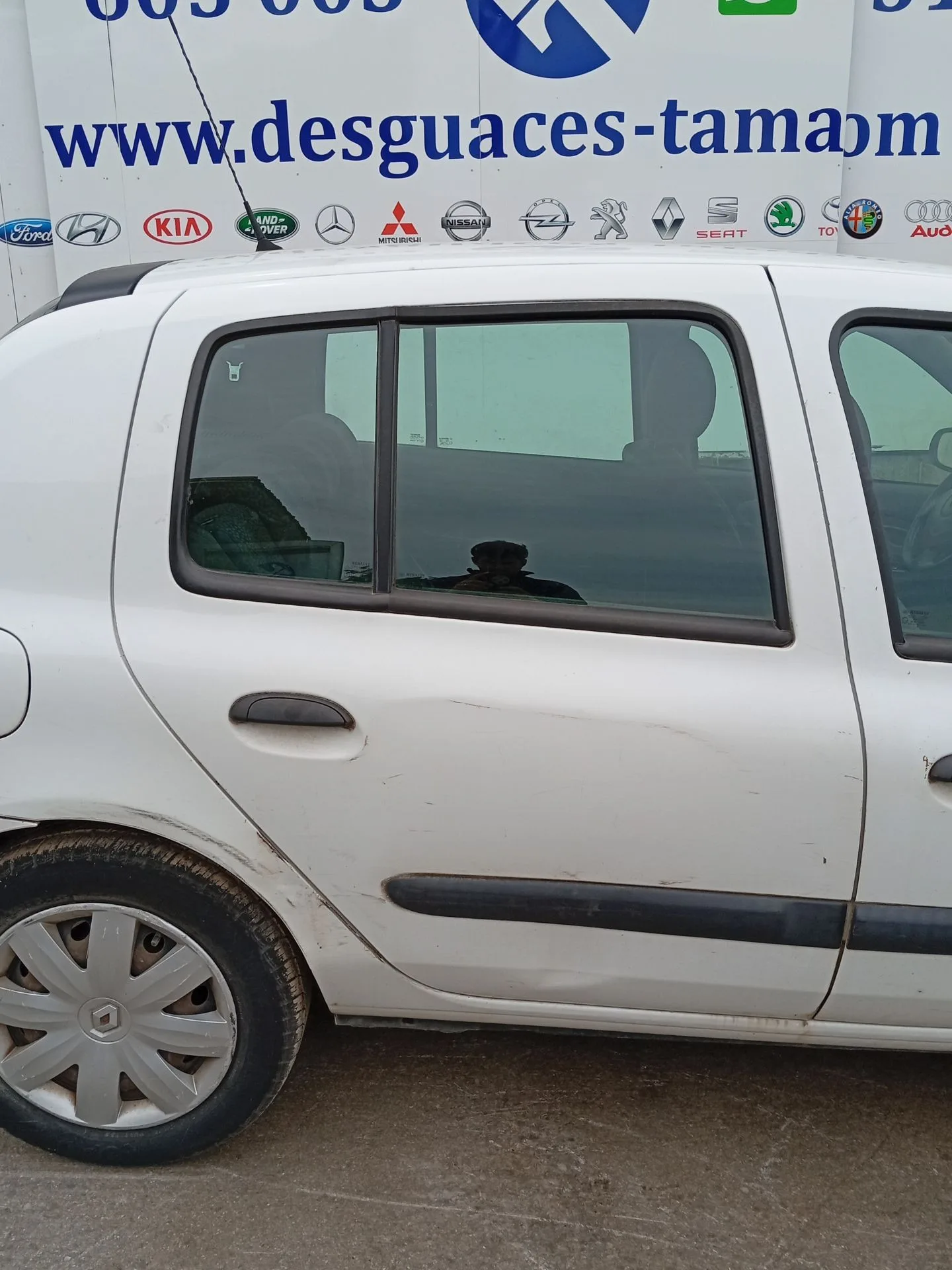 Puerta Trasera Derecha para Renault Clio Ii (Bb_, Cb_)