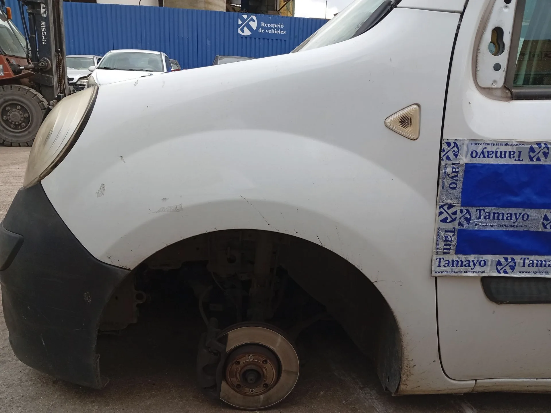 Aleta Delantera Izquierda para Renault Kangoo Express (Fw0/1_)