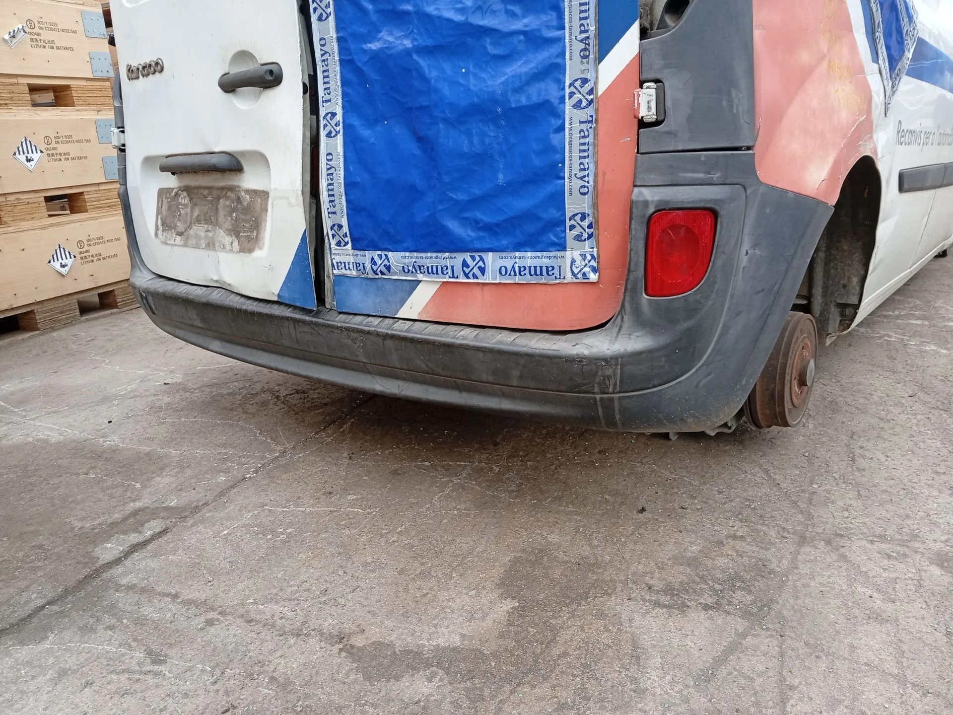 Paragolpes Trasero para Renault Kangoo Express (Fw0/1_)