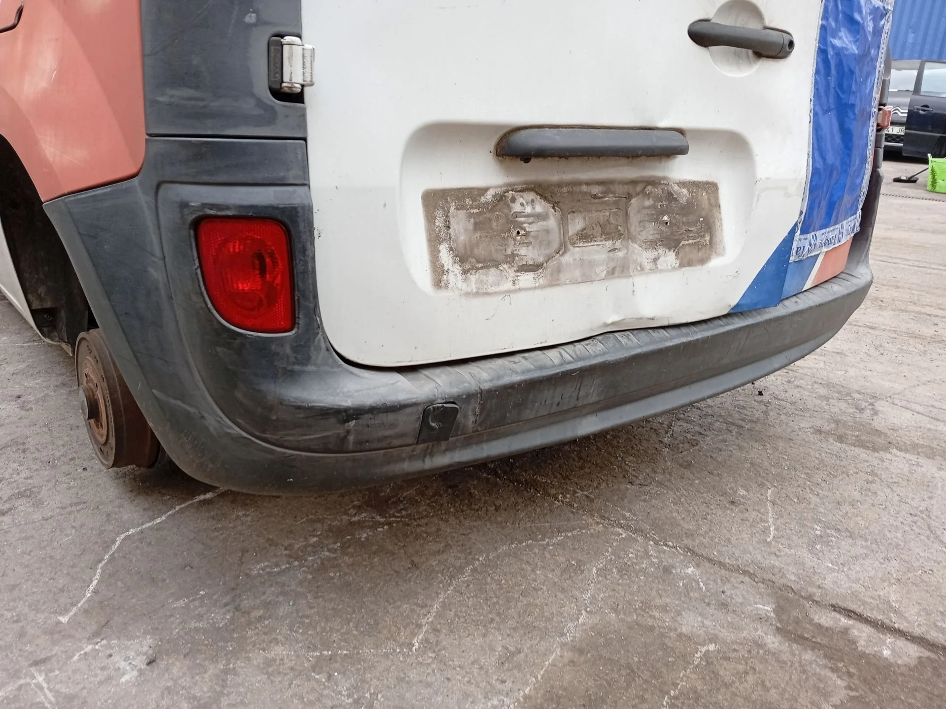 Paragolpes Trasero para Renault Kangoo Express (Fw0/1_)
