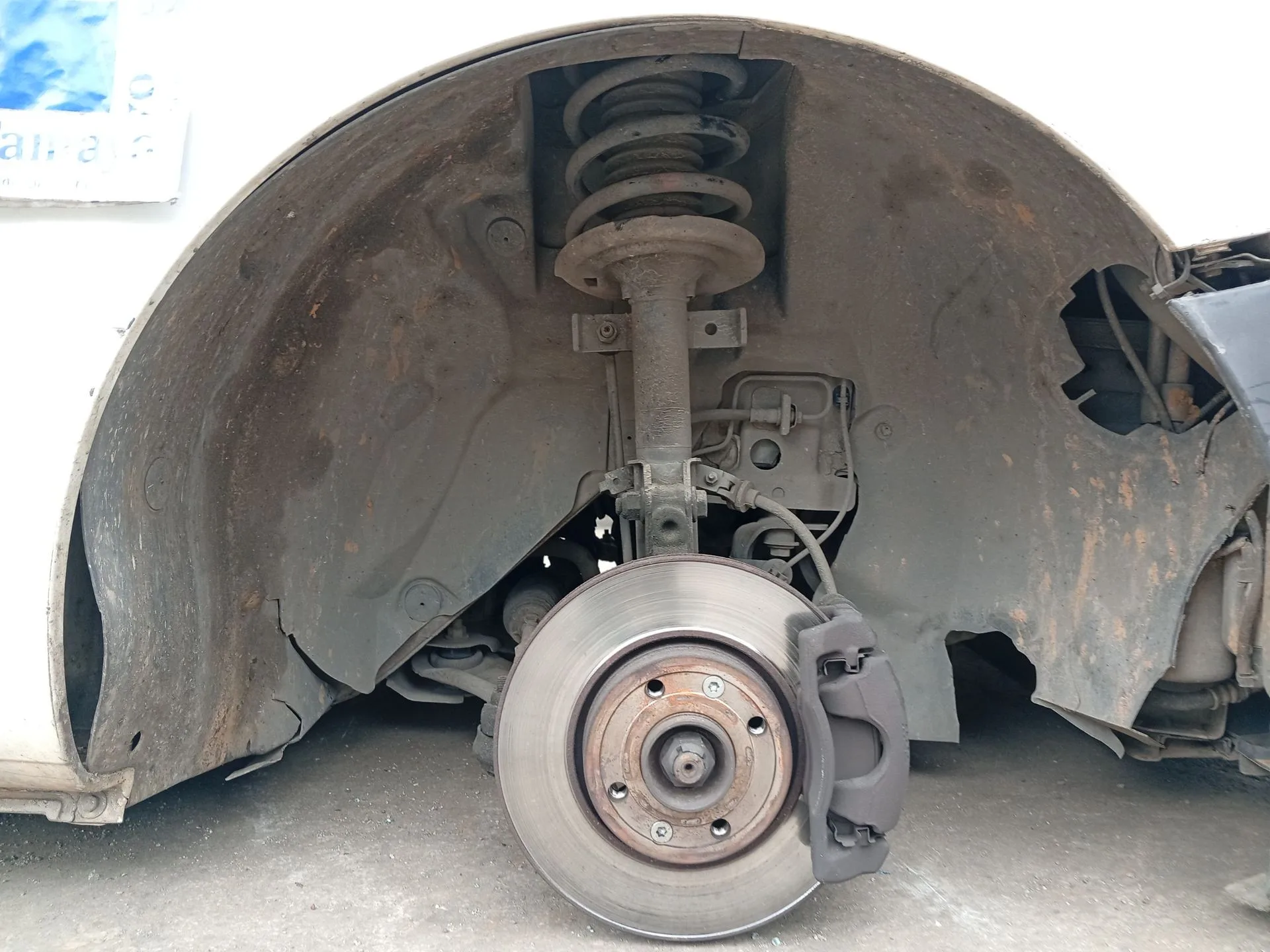 Paso De Rueda Delantero Derecho para Renault Kangoo Express (Fw0/1_)