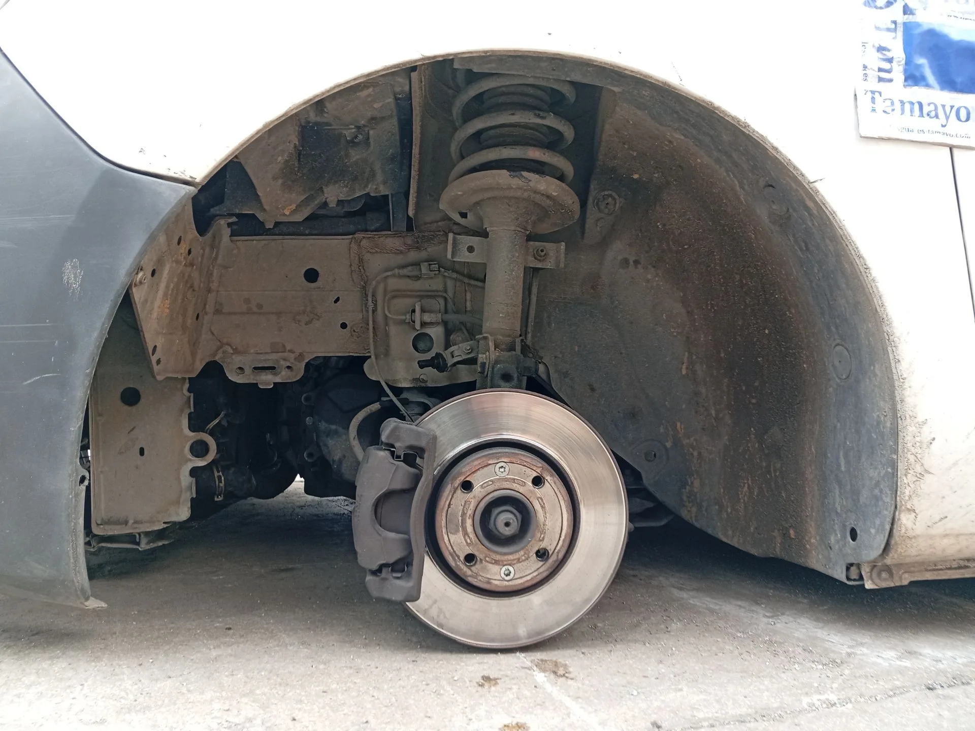 Paso De Rueda Delantero Izquierdo para Renault Kangoo Express (Fw0/1_)