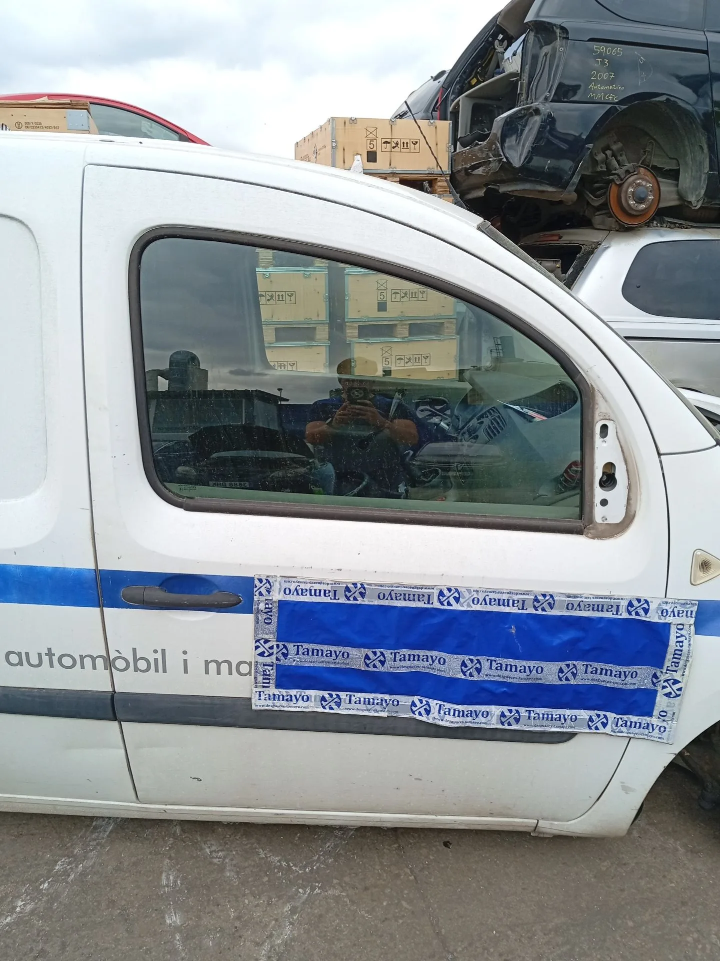 Puerta Delantera Derecha para Renault Kangoo Express (Fw0/1_)