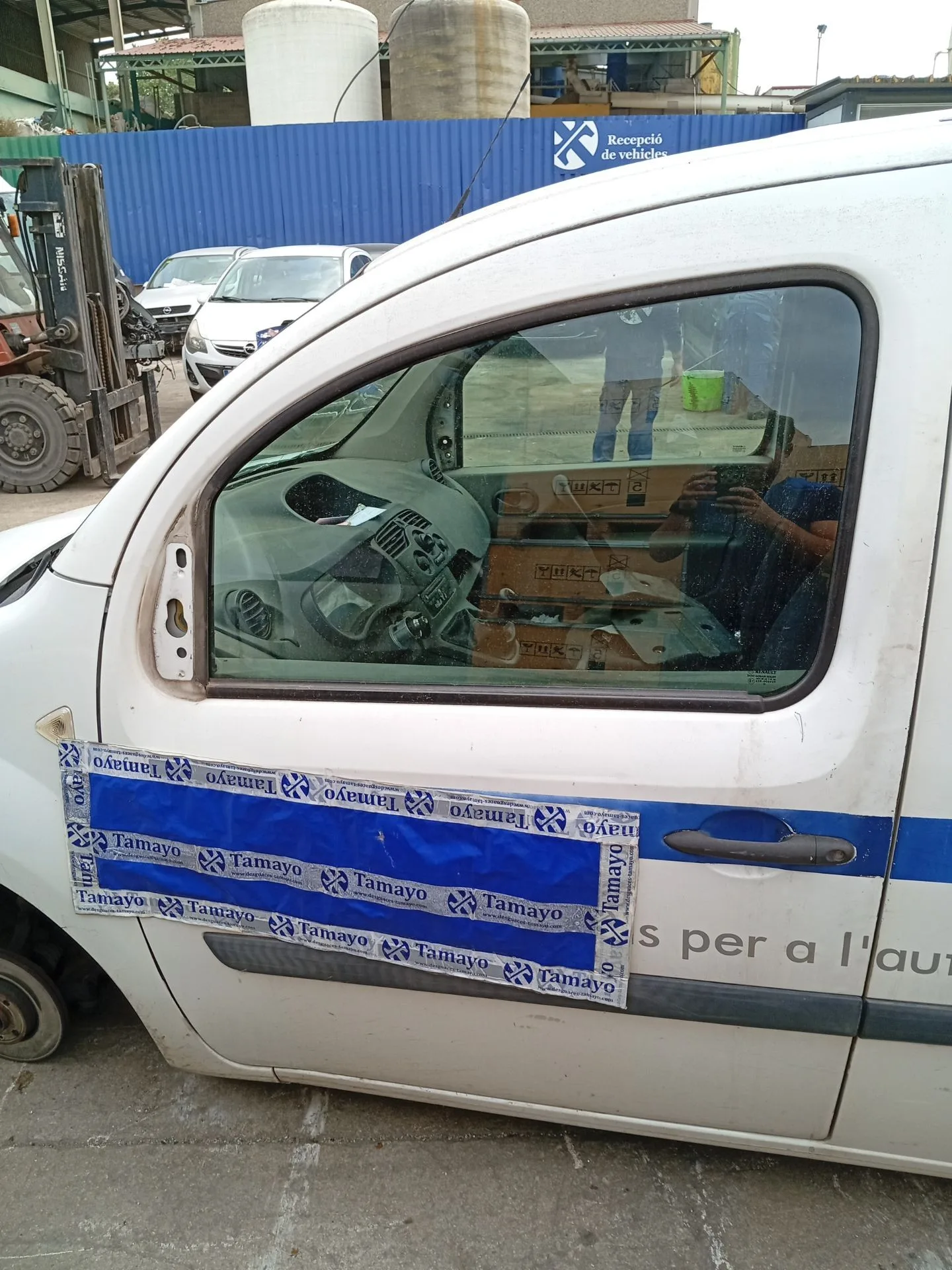 Puerta Delantera Izquierda para Renault Kangoo Express (Fw0/1_)