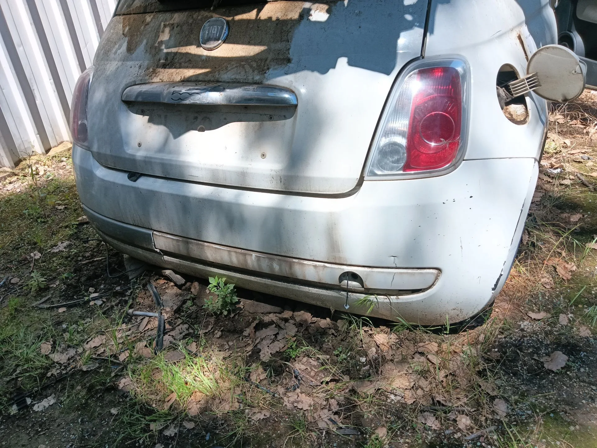 Paragolpes Trasero para Fiat 500 (312_)