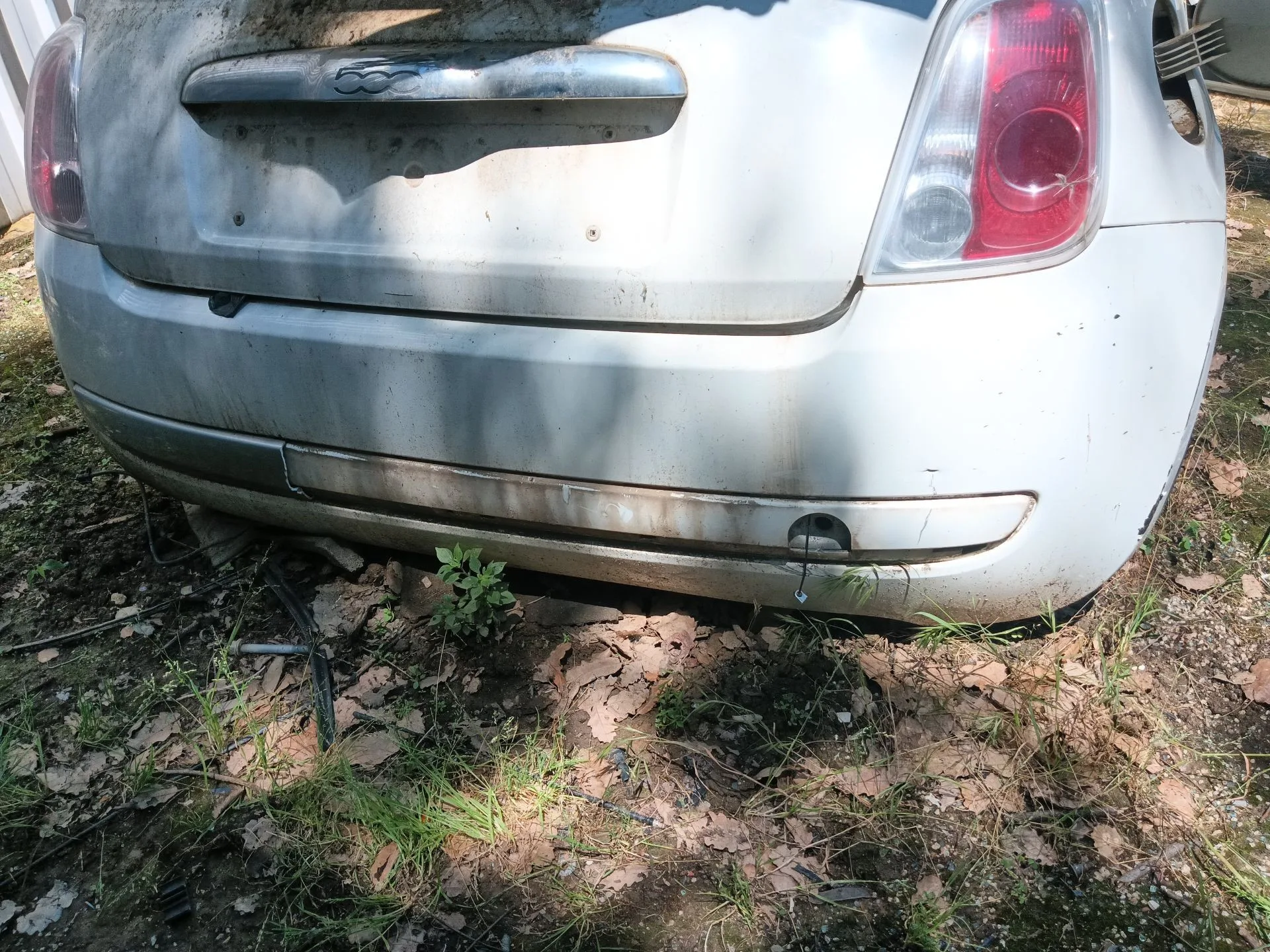 Refuerzo Paragolpes Trasero para Fiat 500 (312_)