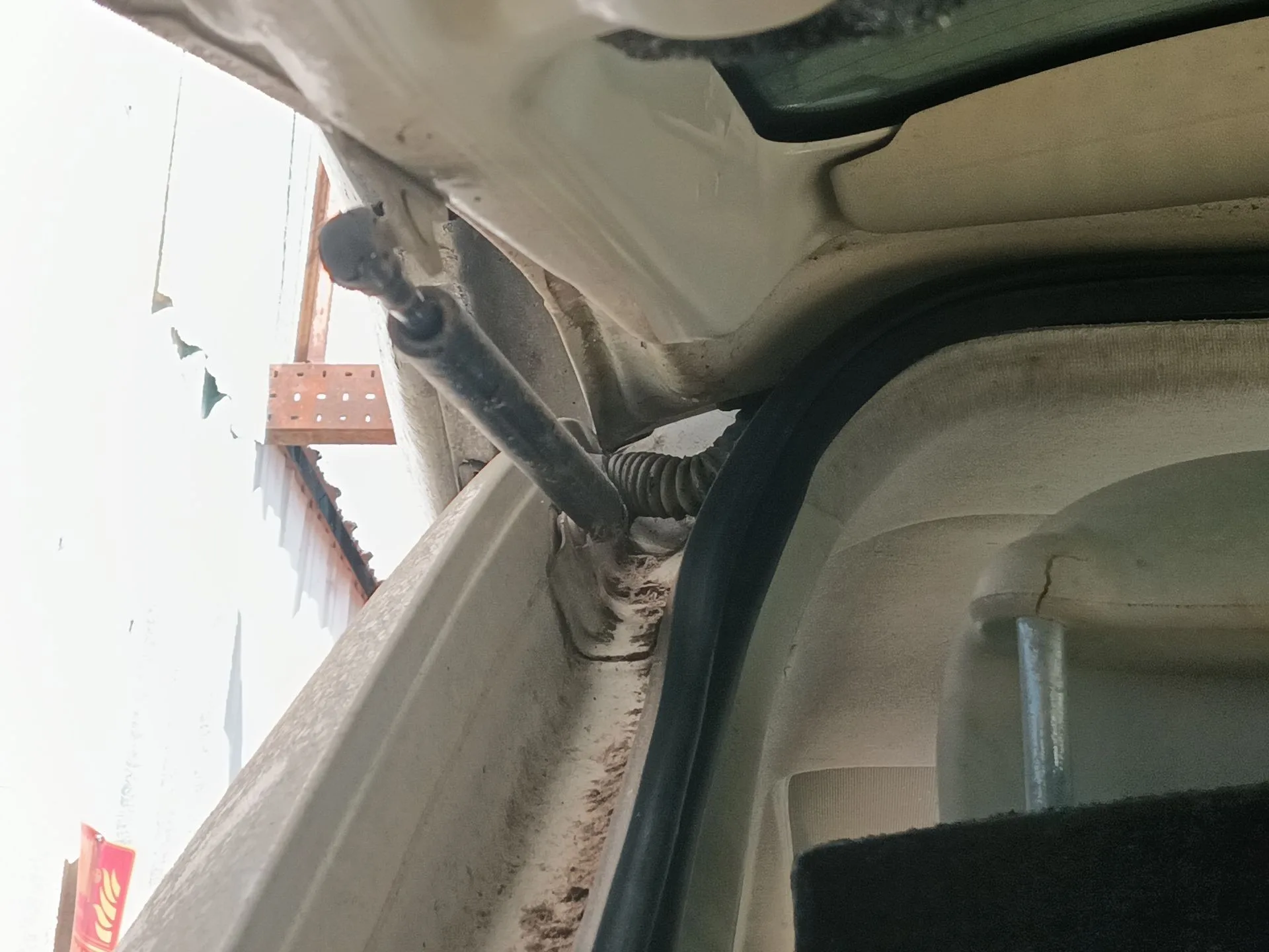 Amortiguador Porton Trasero Izquierdo para Fiat 500 (312_)