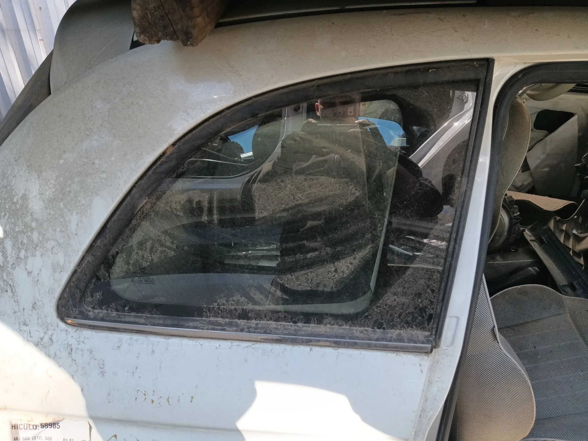 Luna Custodia Trasera Derecha para Fiat 500 (312_)