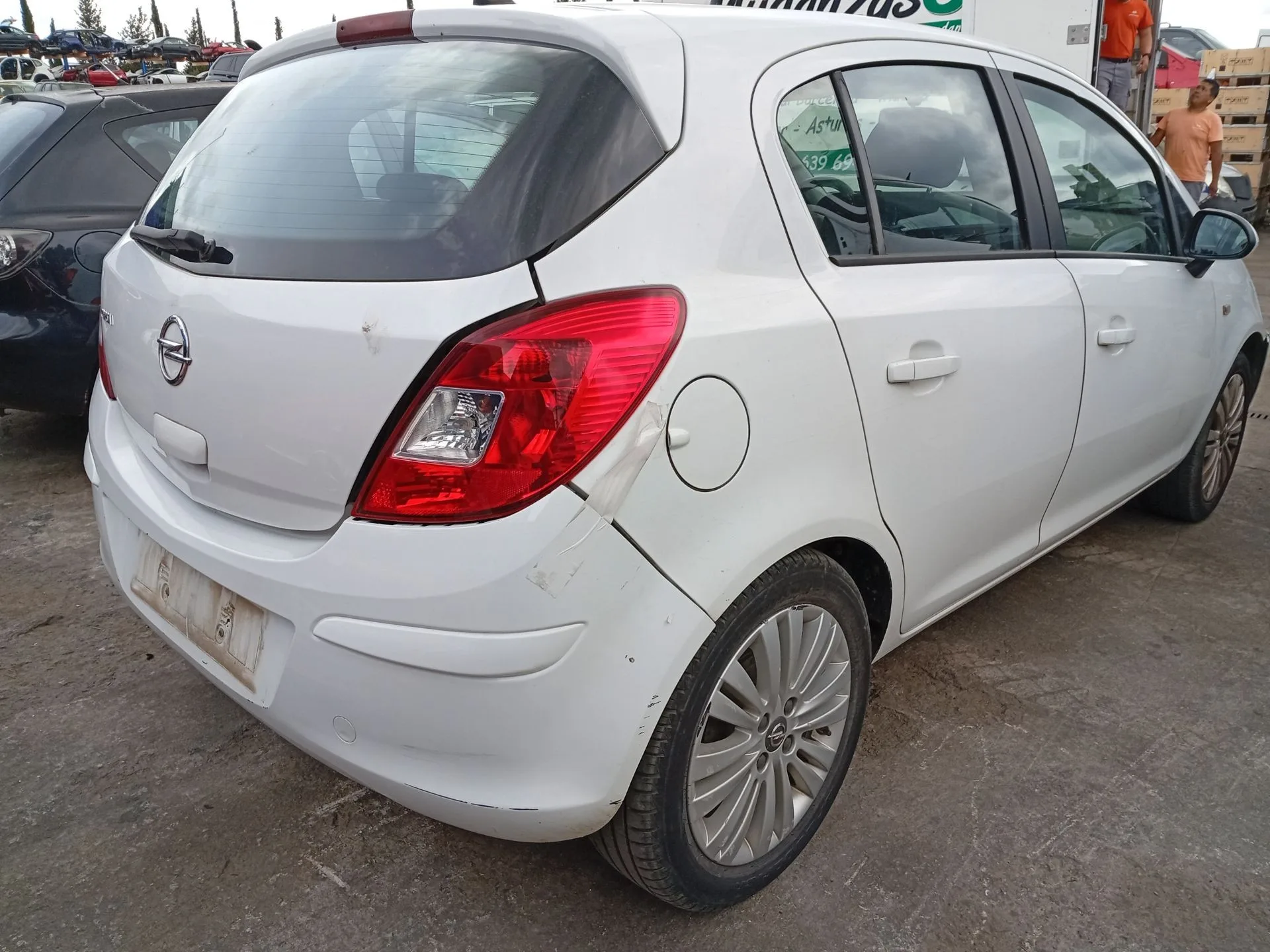 Amortiguador Trasero Derecho para Opel Corsa D (S07)