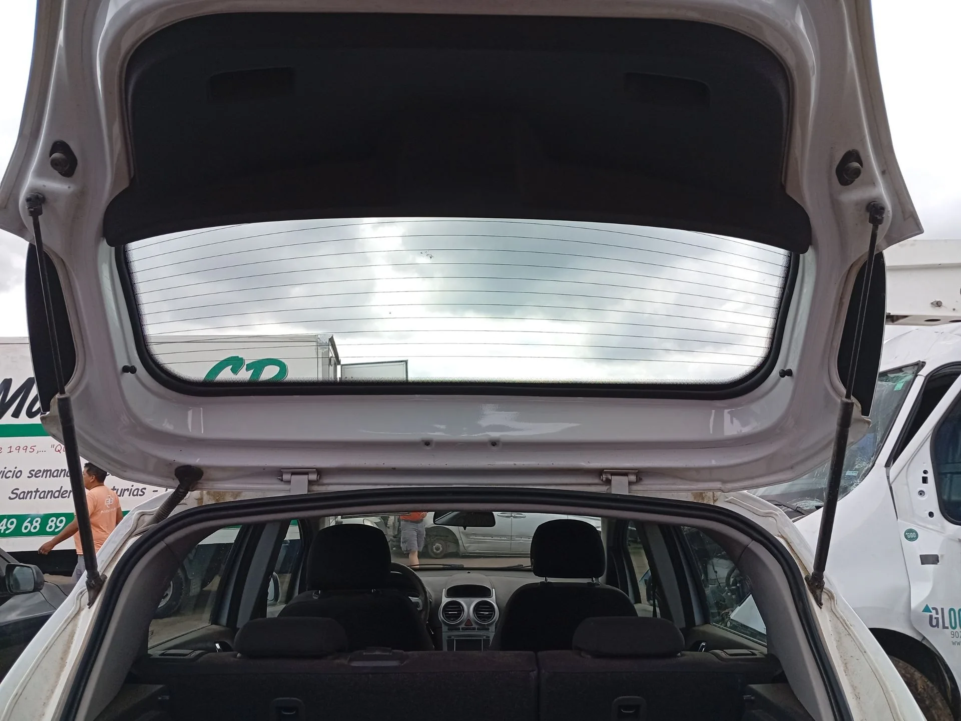 Amortiguadores Maletero / Porton para Opel Corsa D (S07)