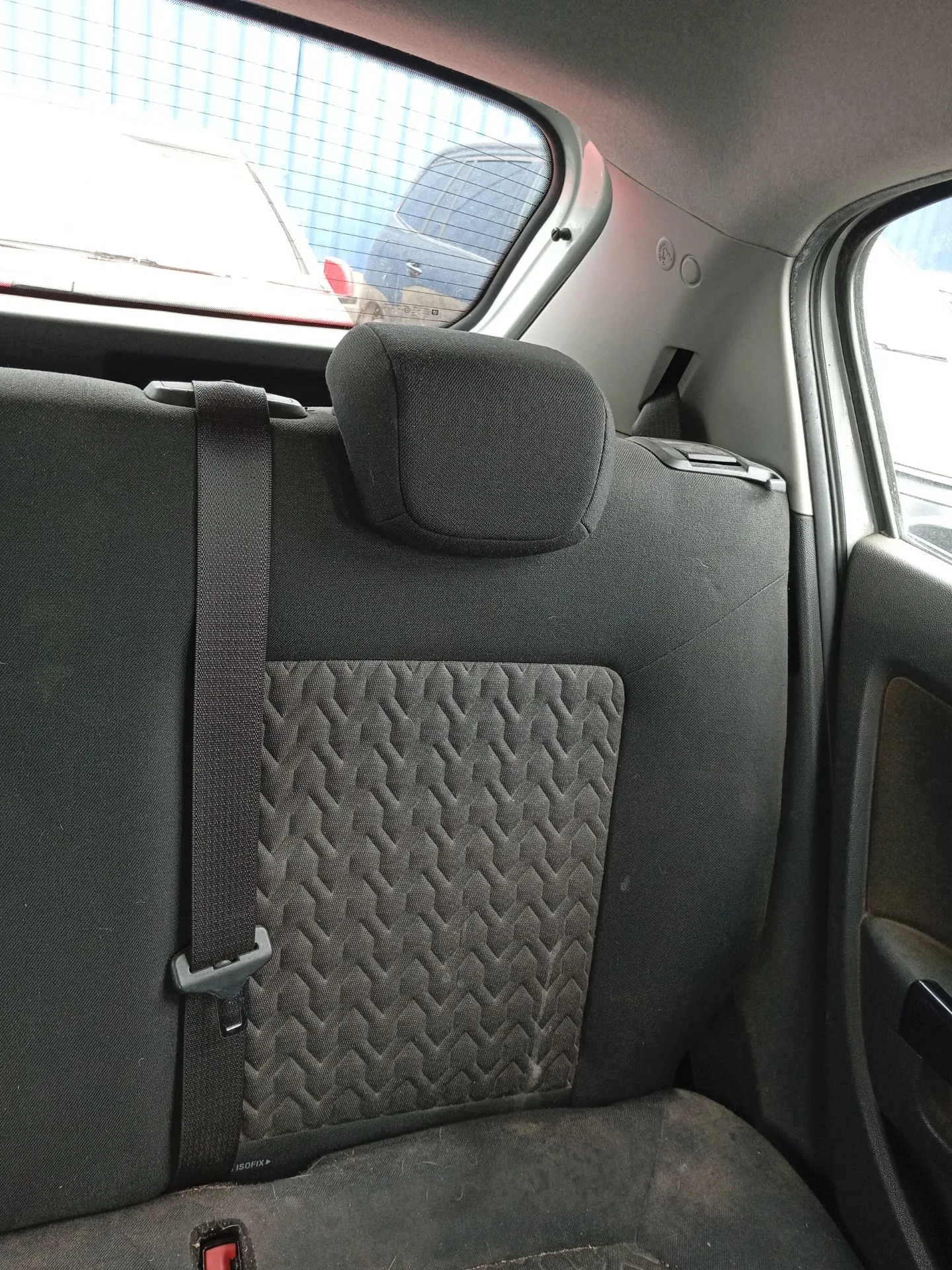 Cinturon Seguridad Trasero Izquierdo para Opel Corsa D (S07)