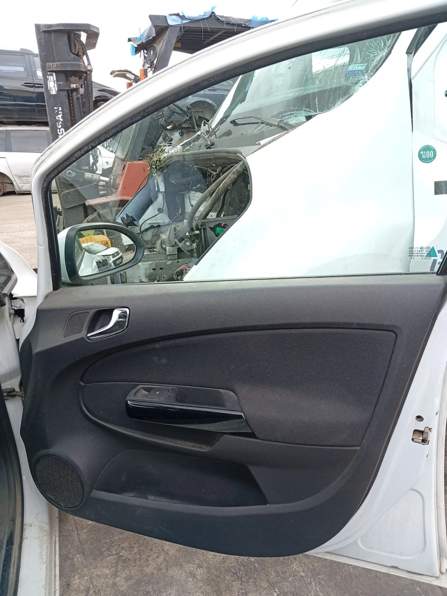 Elevalunas Delantero Derecho para Opel Corsa D (S07)