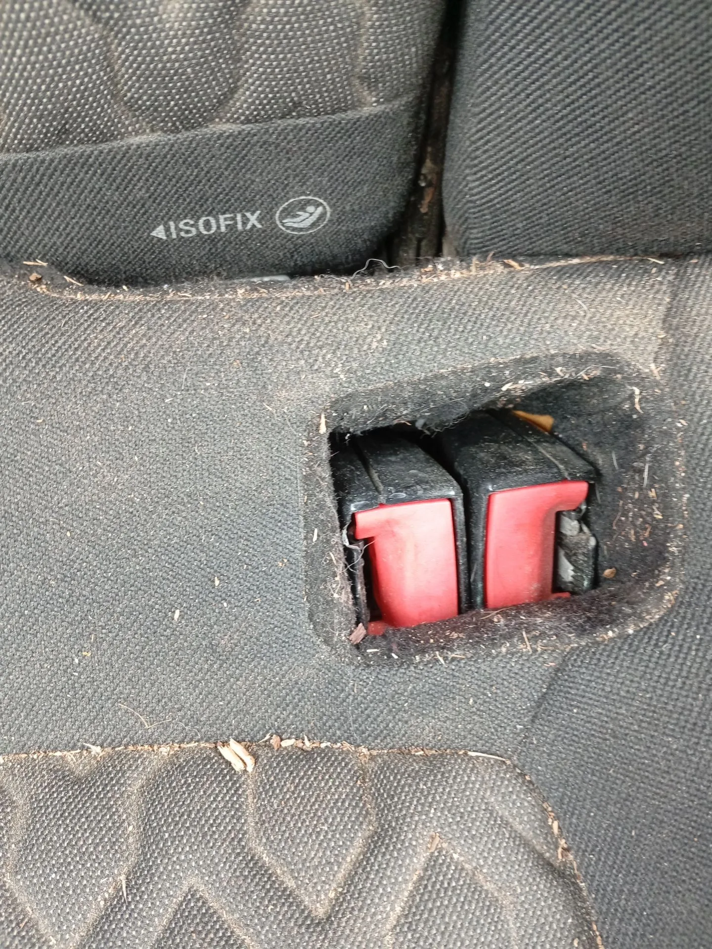 Enganche Cinturon Trasero Central para Opel Corsa D (S07)
