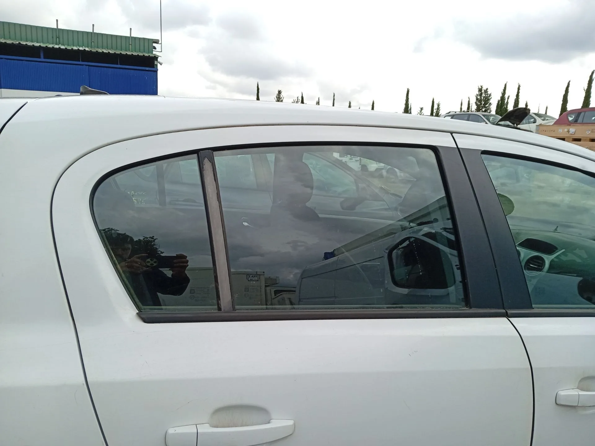 Luna Trasera Derecha para Opel Corsa D (S07)