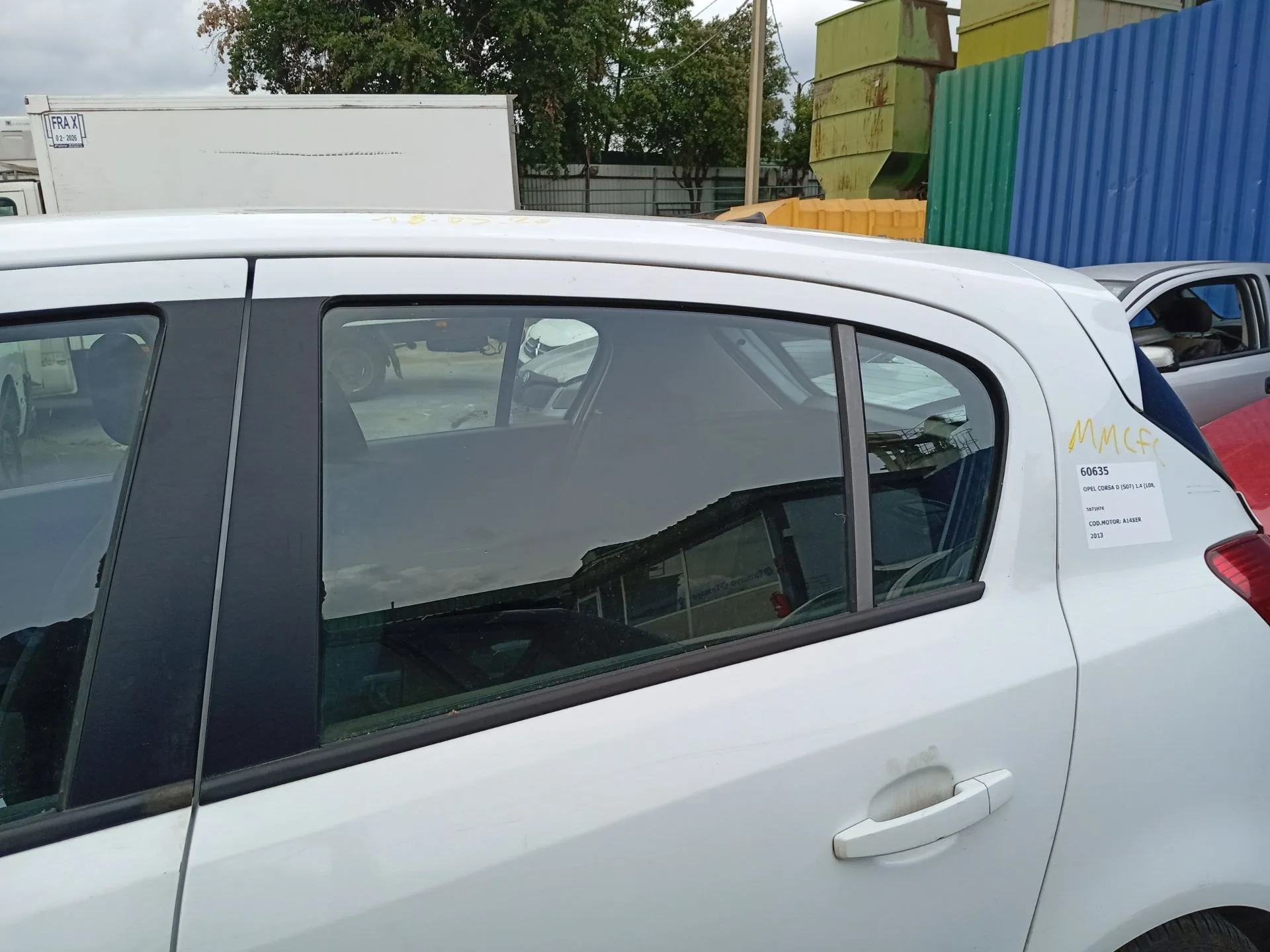 Luna Trasera Izquierda para Opel Corsa D (S07)