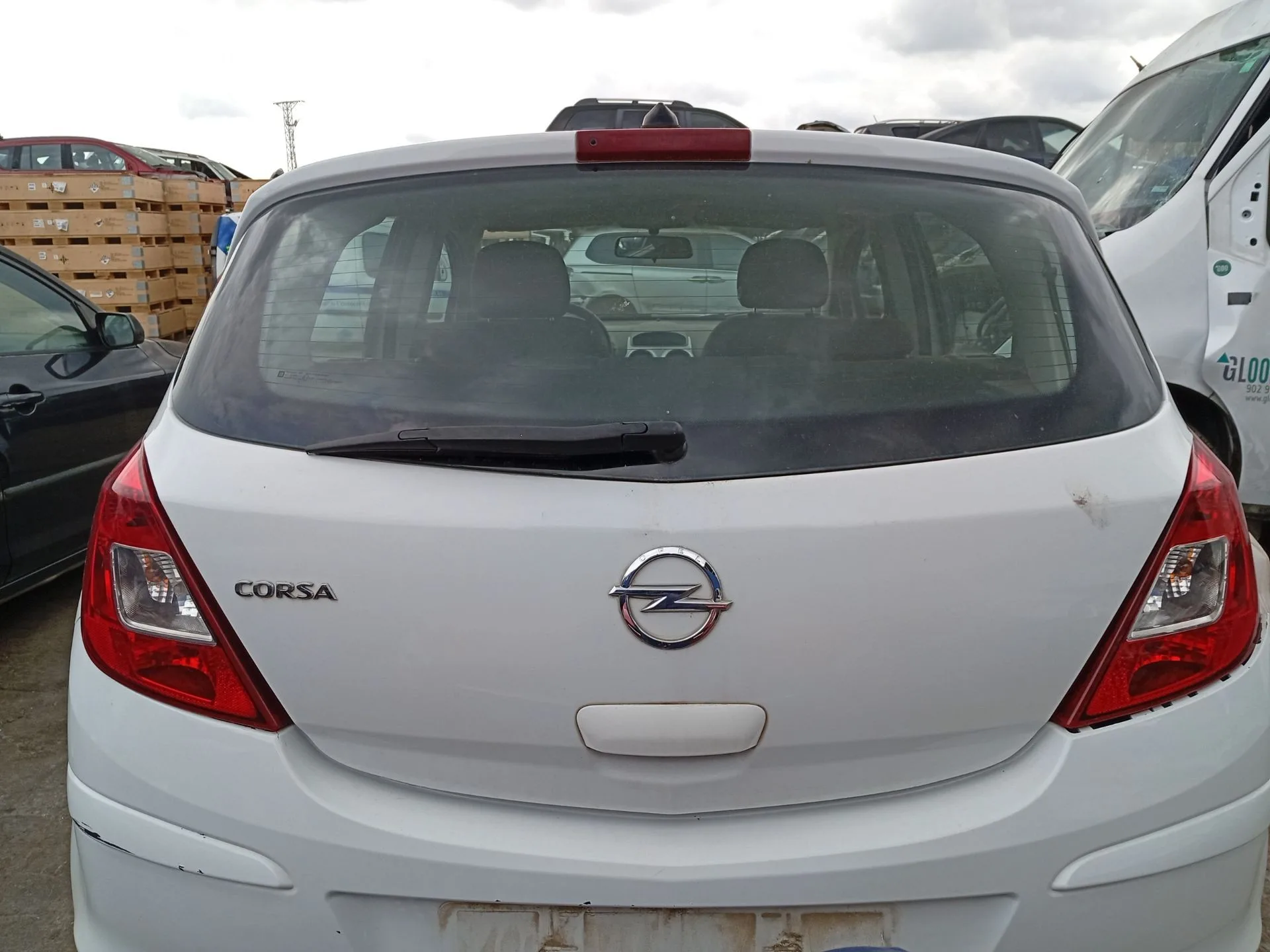 Motor Limpia Trasero para Opel Corsa D (S07)