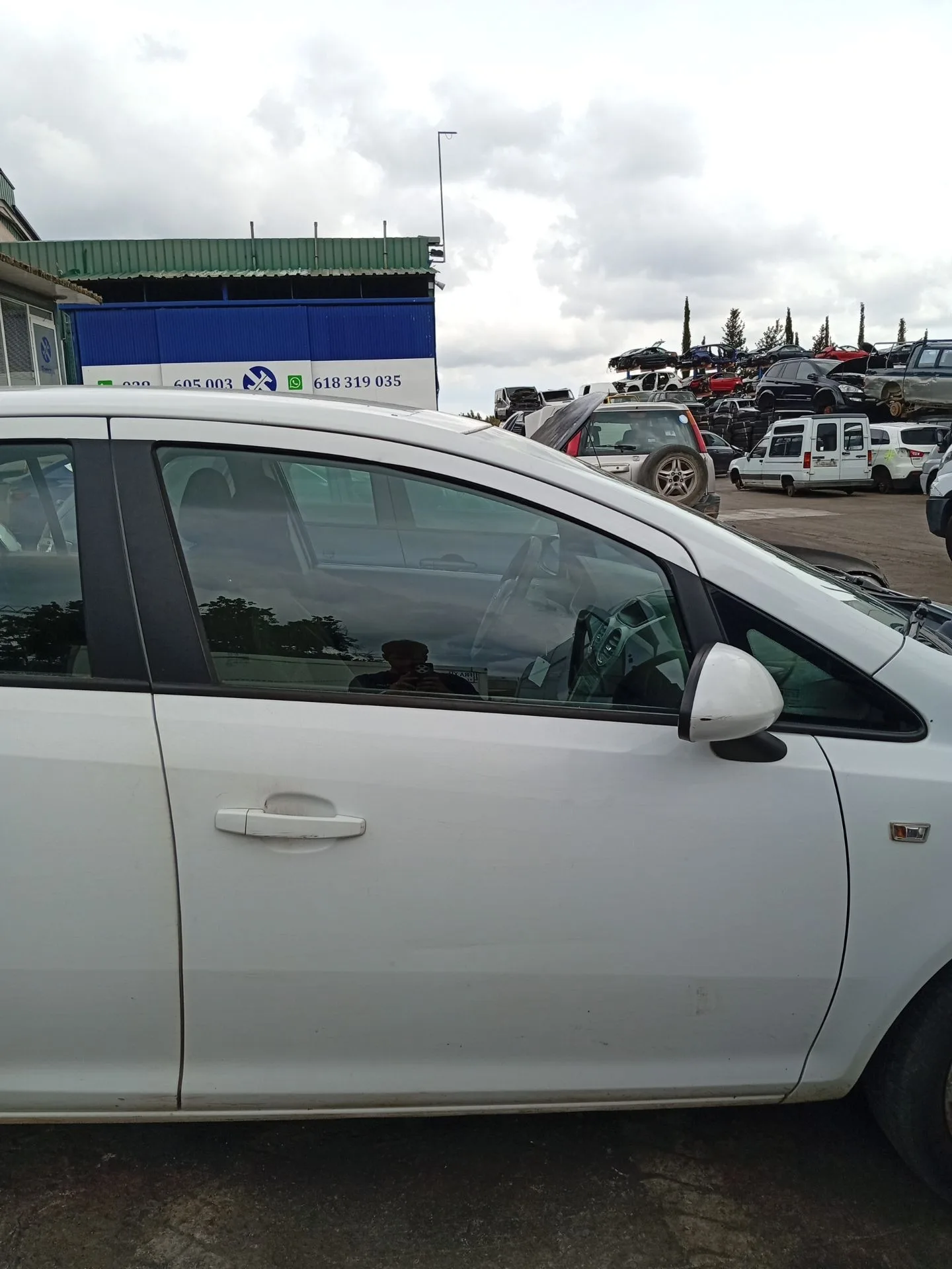 Puerta Delantera Derecha para Opel Corsa D (S07)