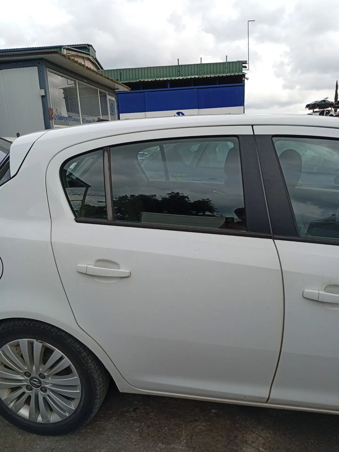 Puerta Trasera Derecha para Opel Corsa D (S07)