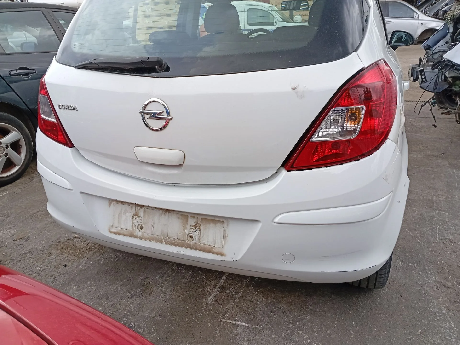 Refuerzo Paragolpes Trasero para Opel Corsa D (S07)