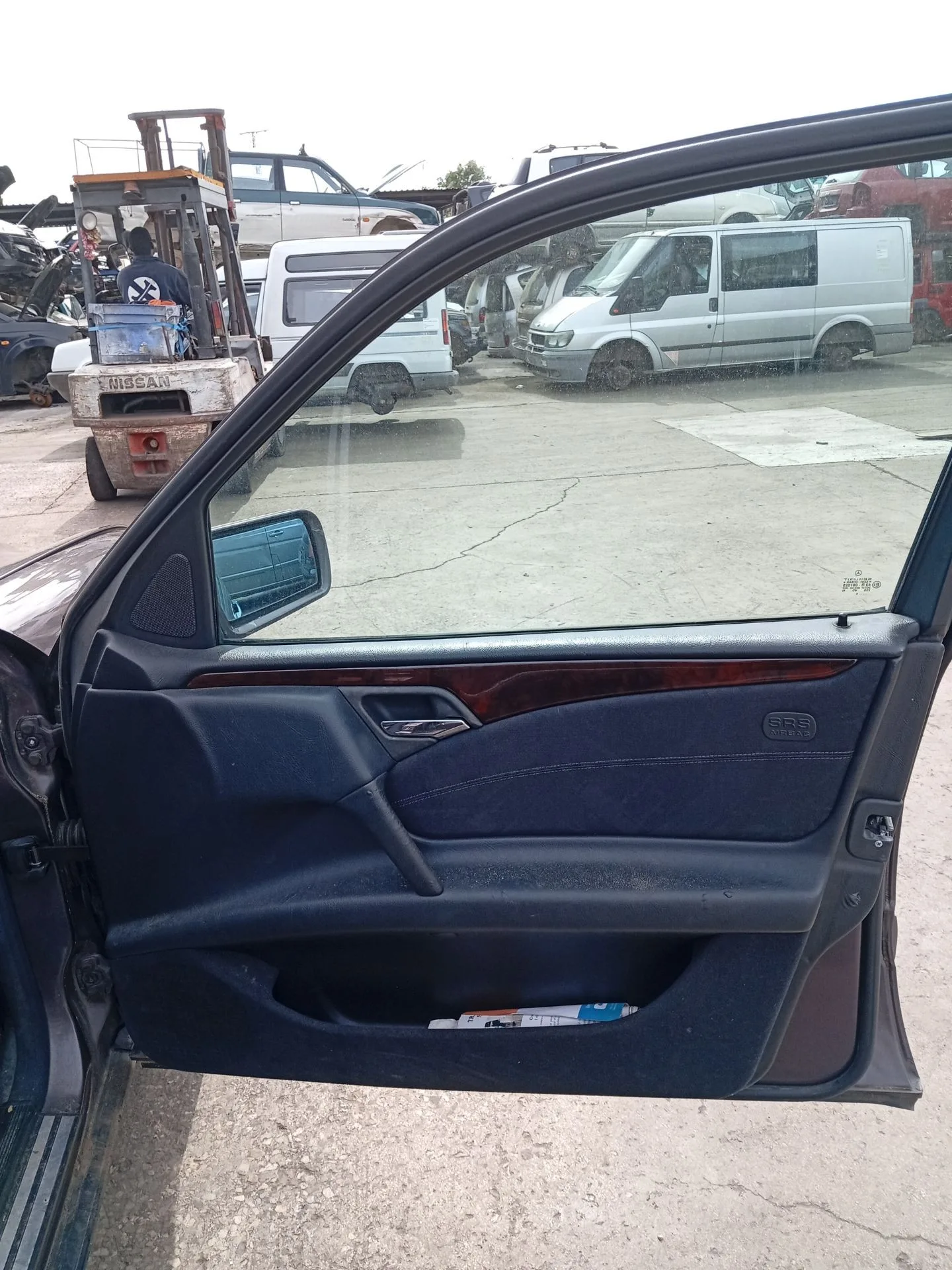 Elevalunas Delantero Derecho para Mercedes-Benz Clase E (W210)