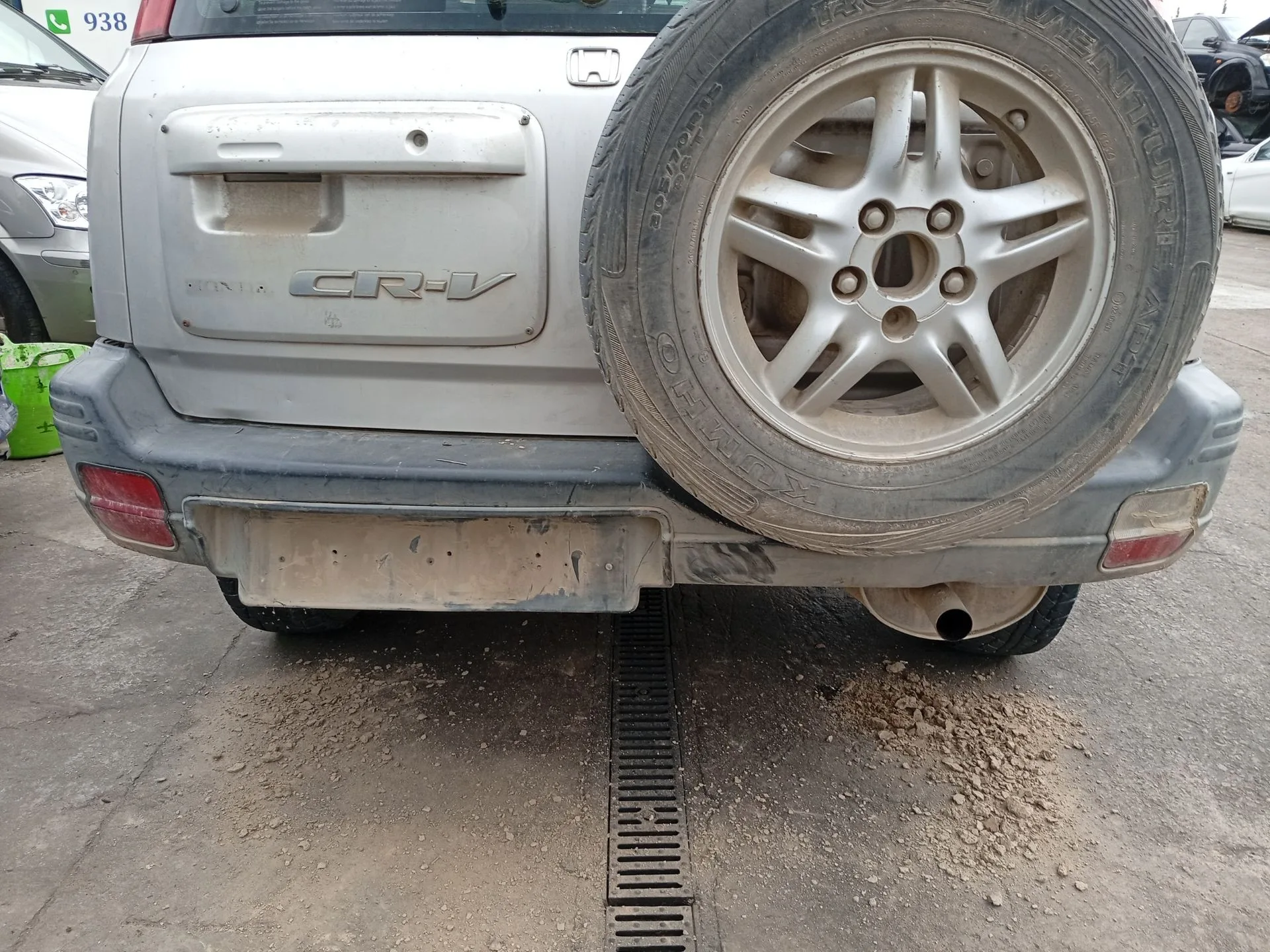 Refuerzo Paragolpes Trasero para Honda Cr-V I (Rd)