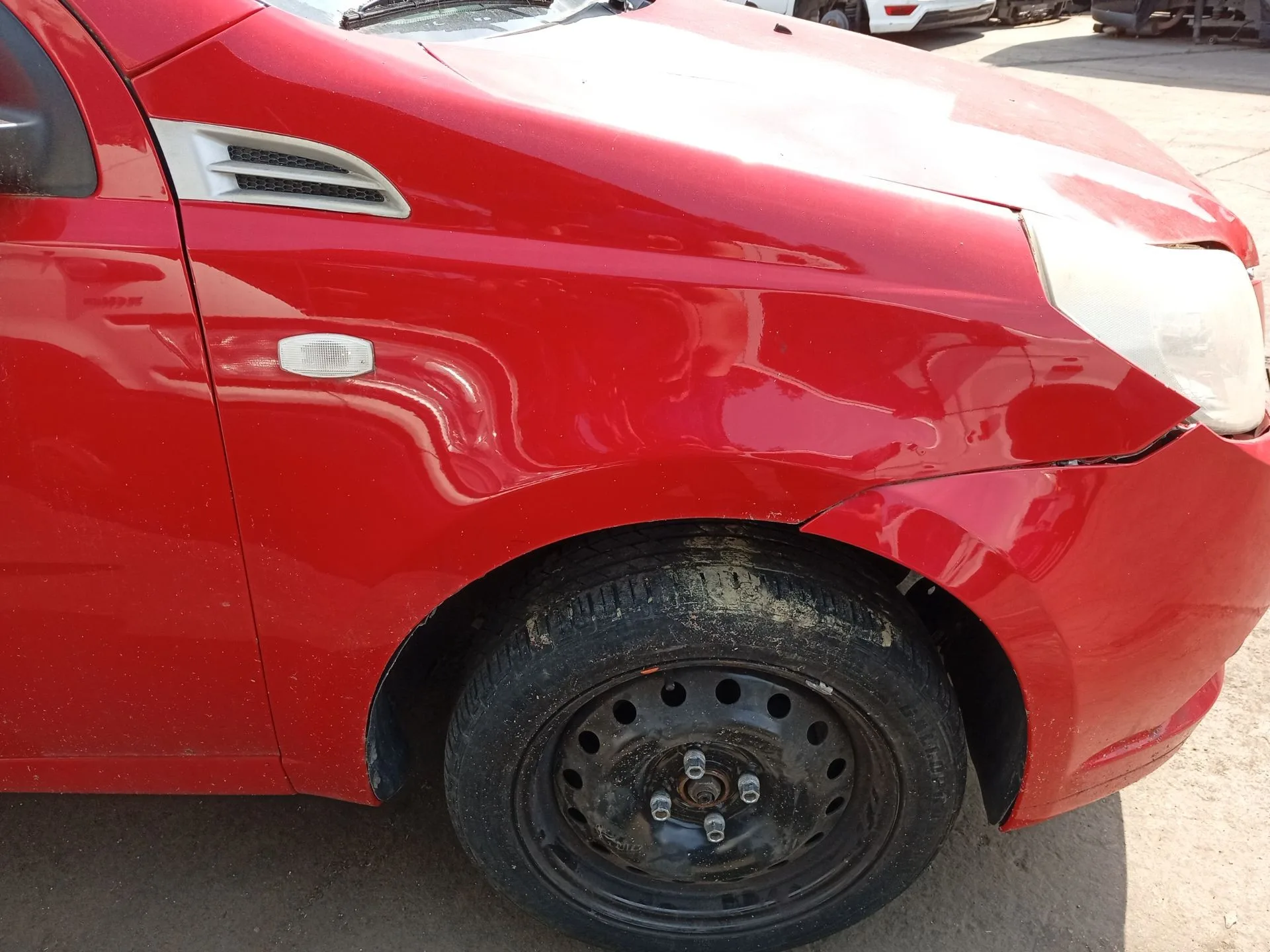 Aleta Delantera Derecha para Chevrolet Aveo / Kalos Hatchback (T250, T255)